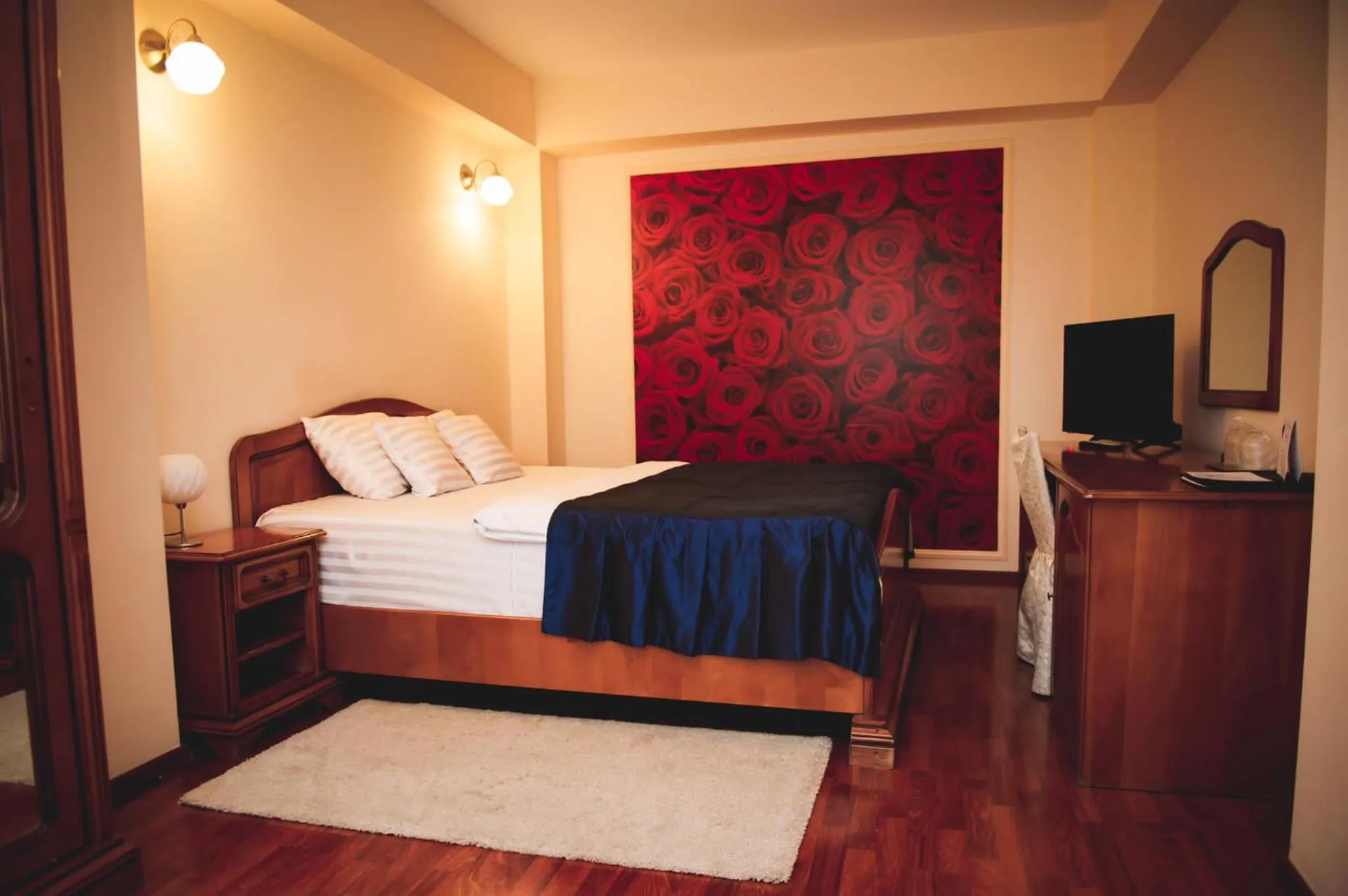 Bed in Hotel Senator