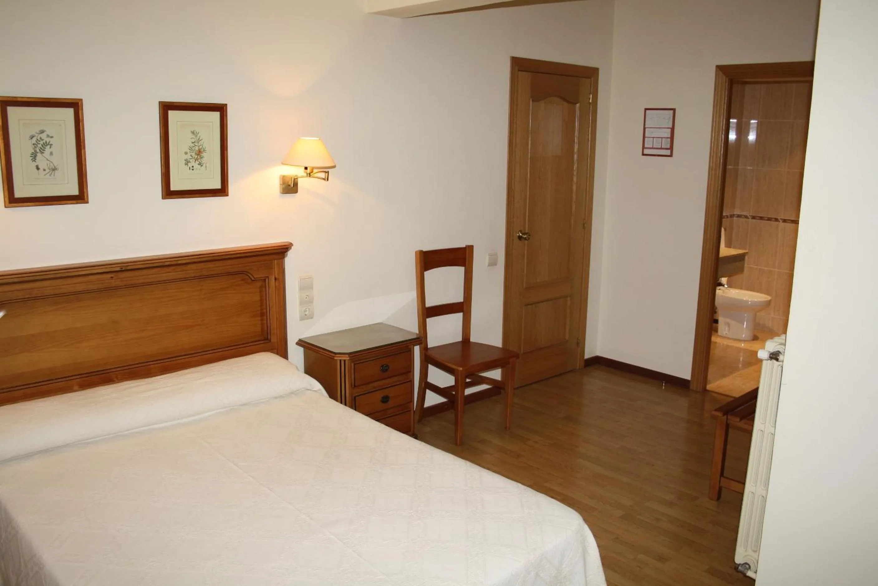 Bed in Hotel Mar de Aragón