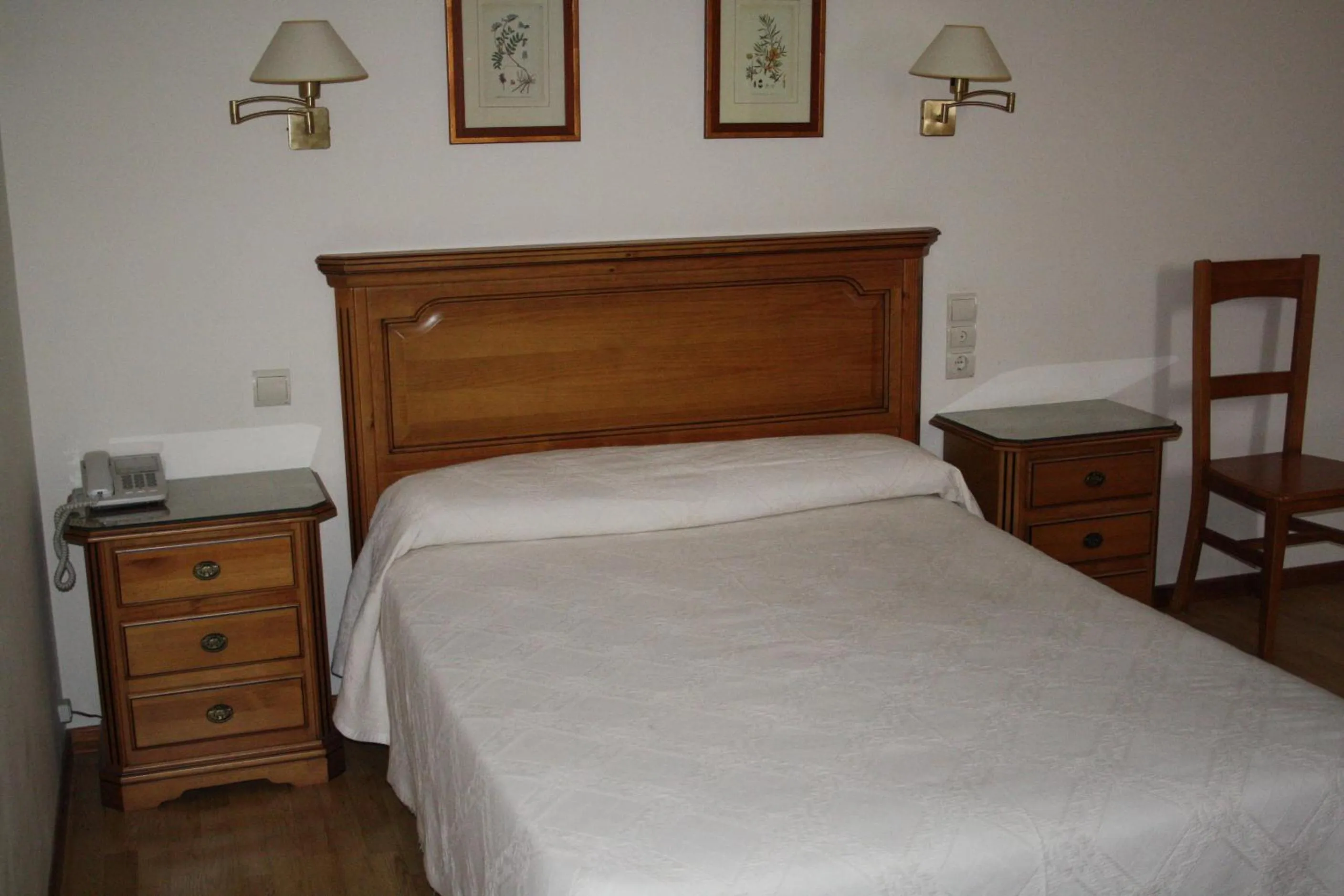 Bed in Hotel Mar de Aragón
