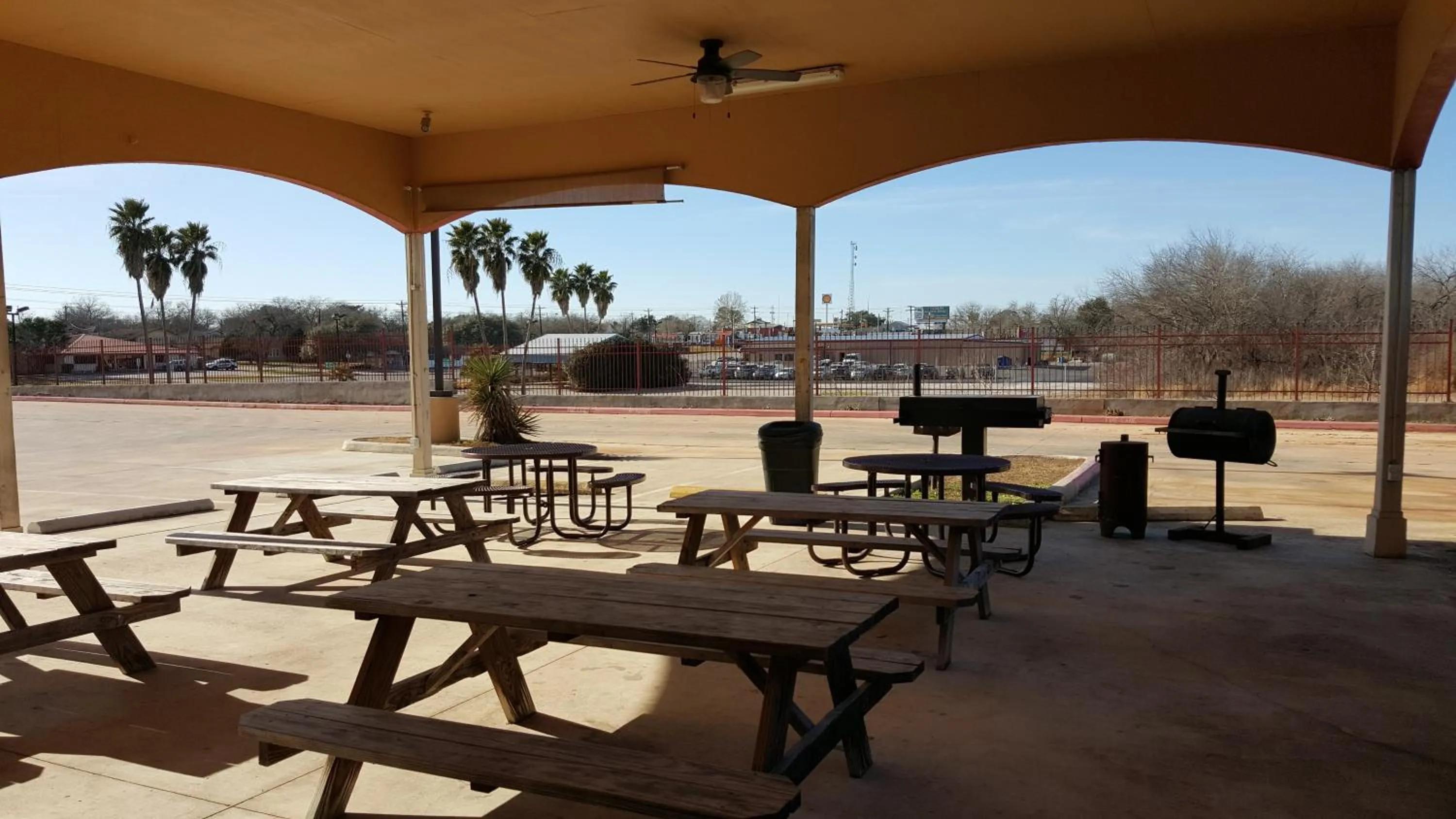 Patio in Executive Inn & Suites