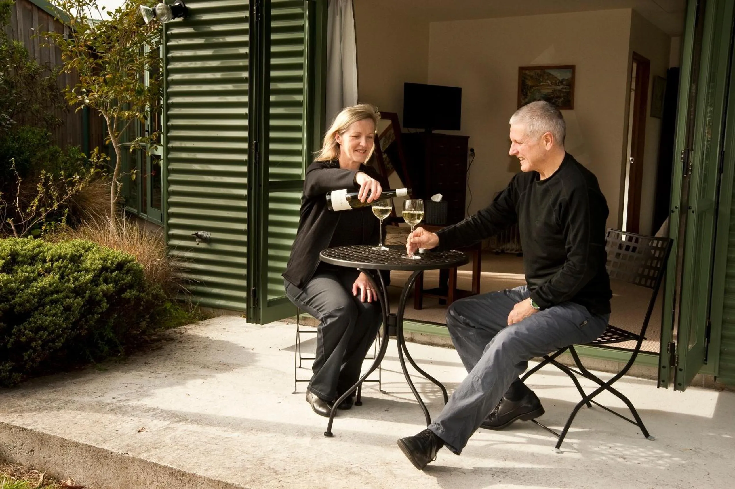 Balcony/Terrace in Whakaipo Lodge