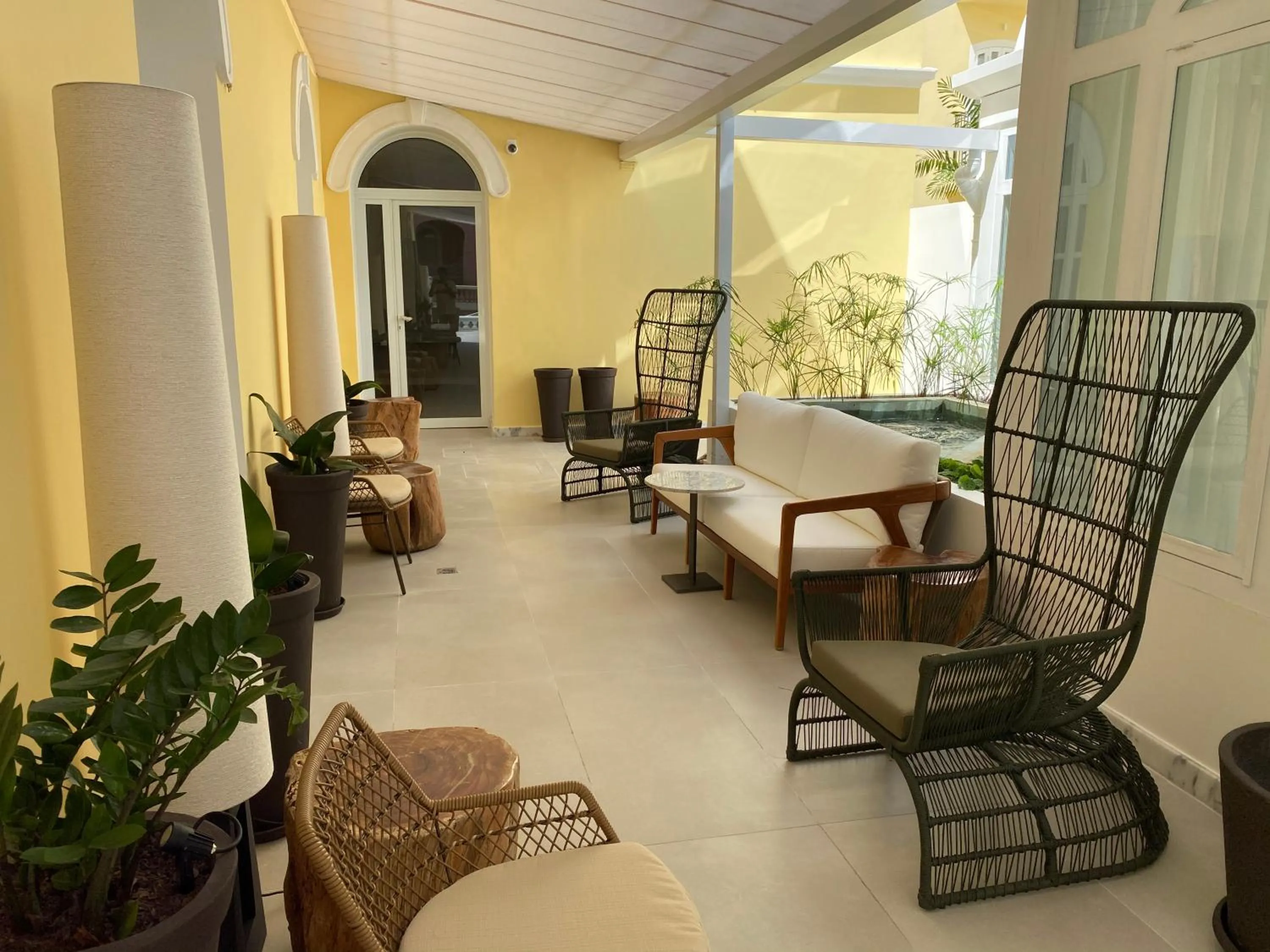 Patio in Juma Ópera Boutique Hotel & Spa