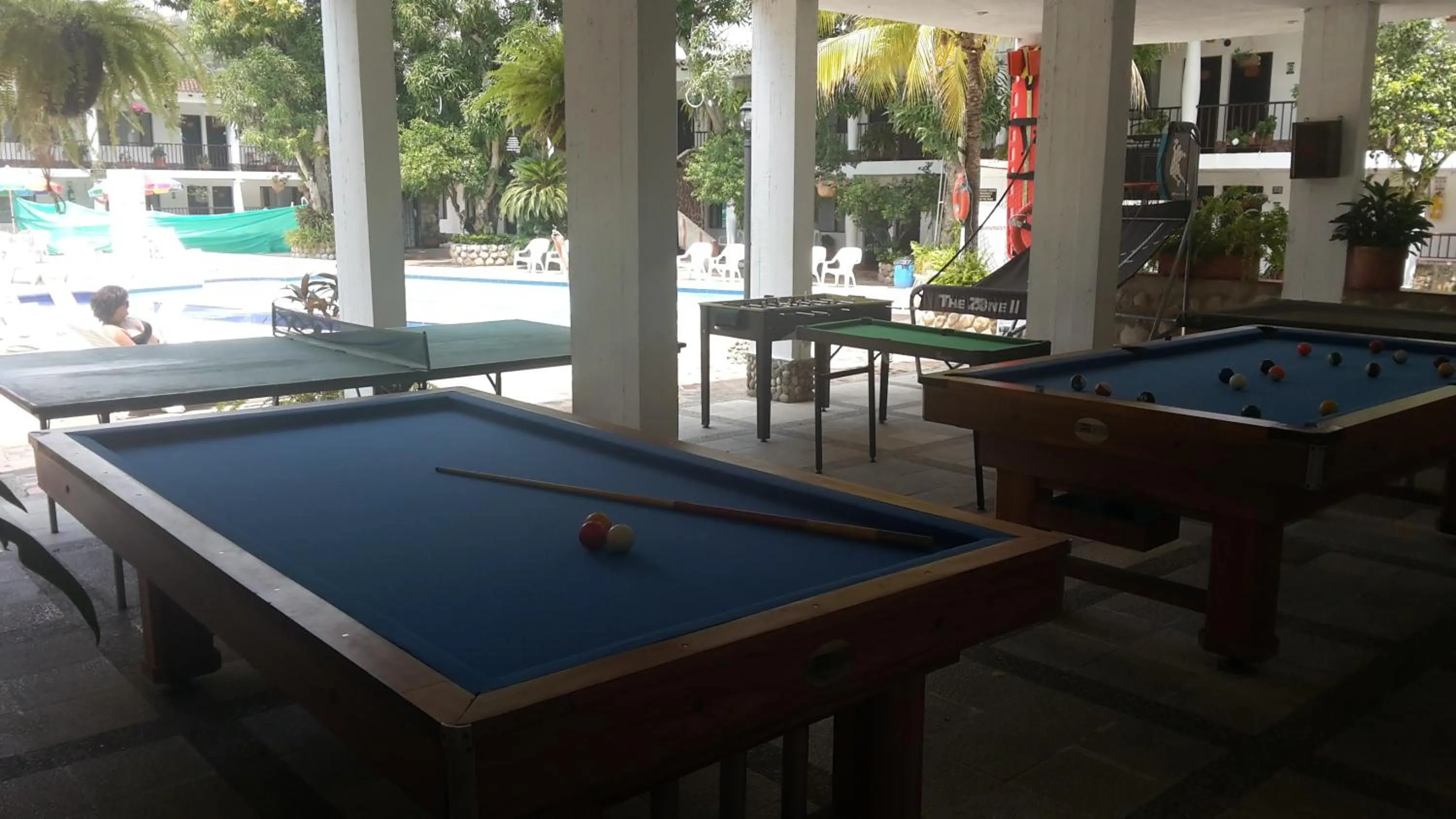 Billiard in Hotel Villa Maritza