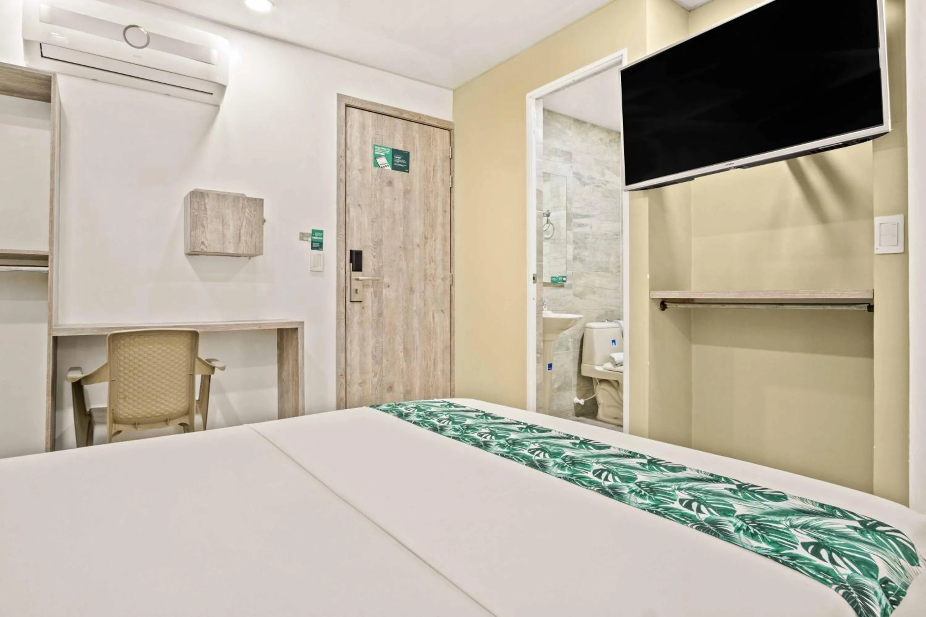 Bed in Hotel Eco Suite