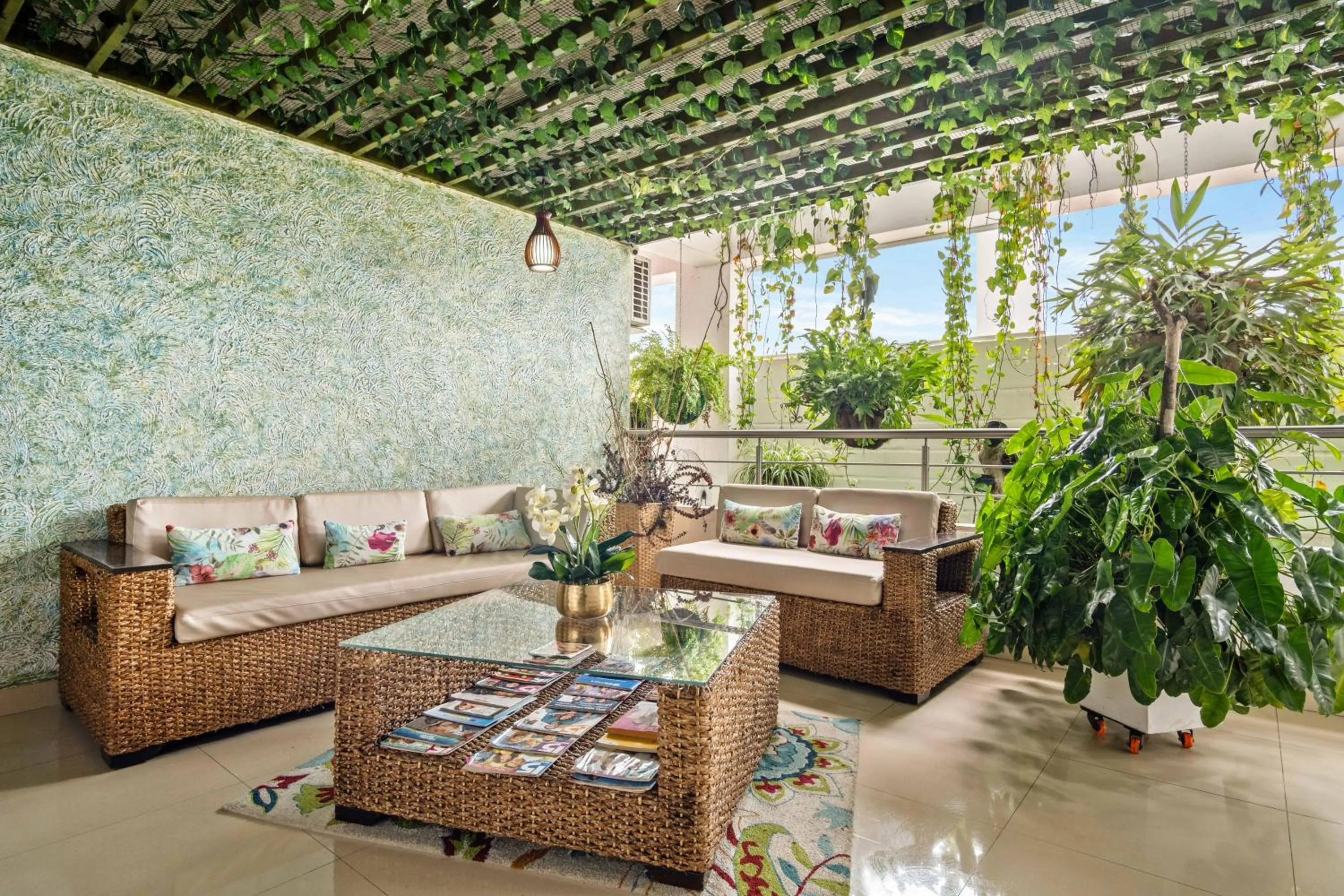 Garden in Hotel Eco Suite