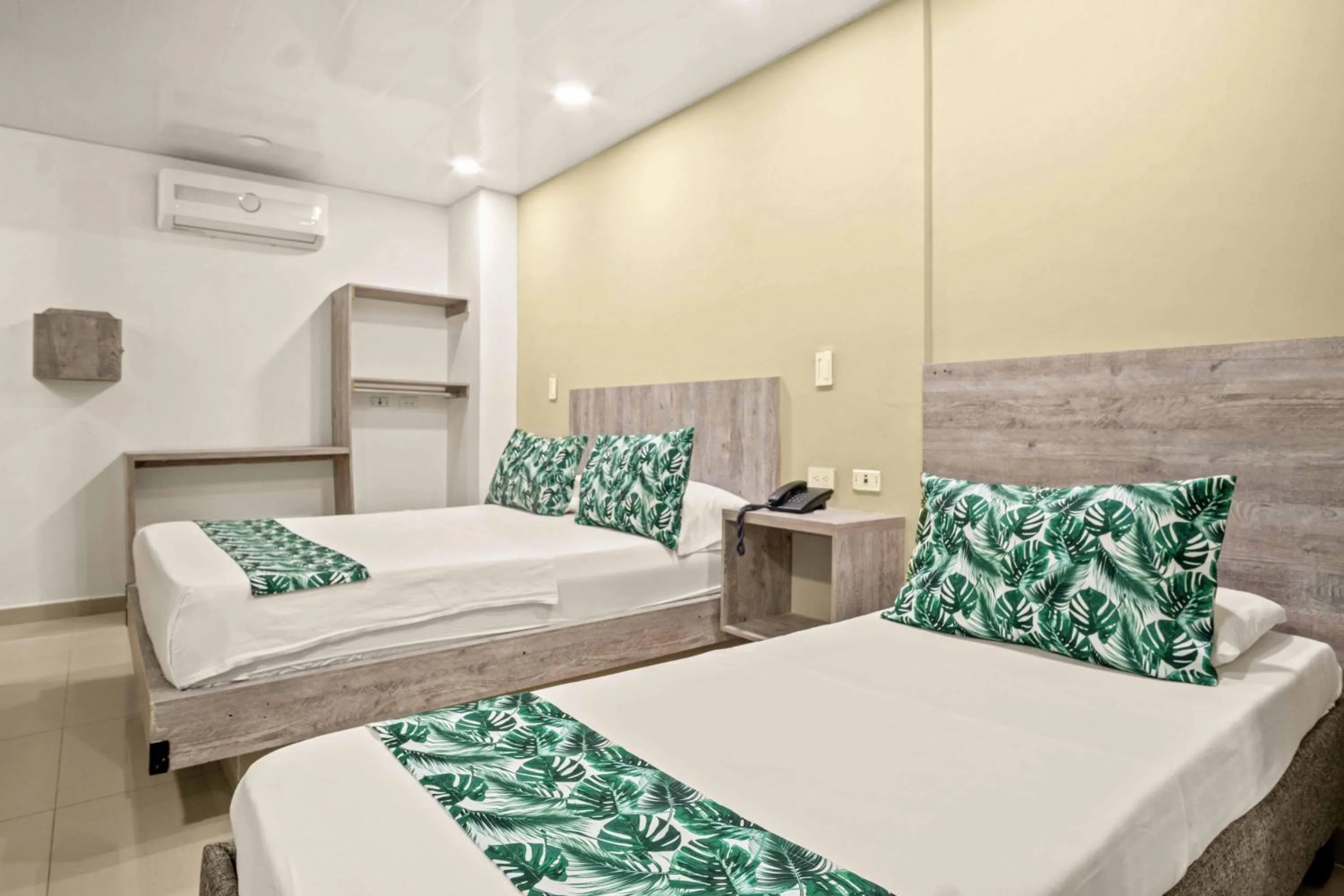 Bed in Hotel Eco Suite