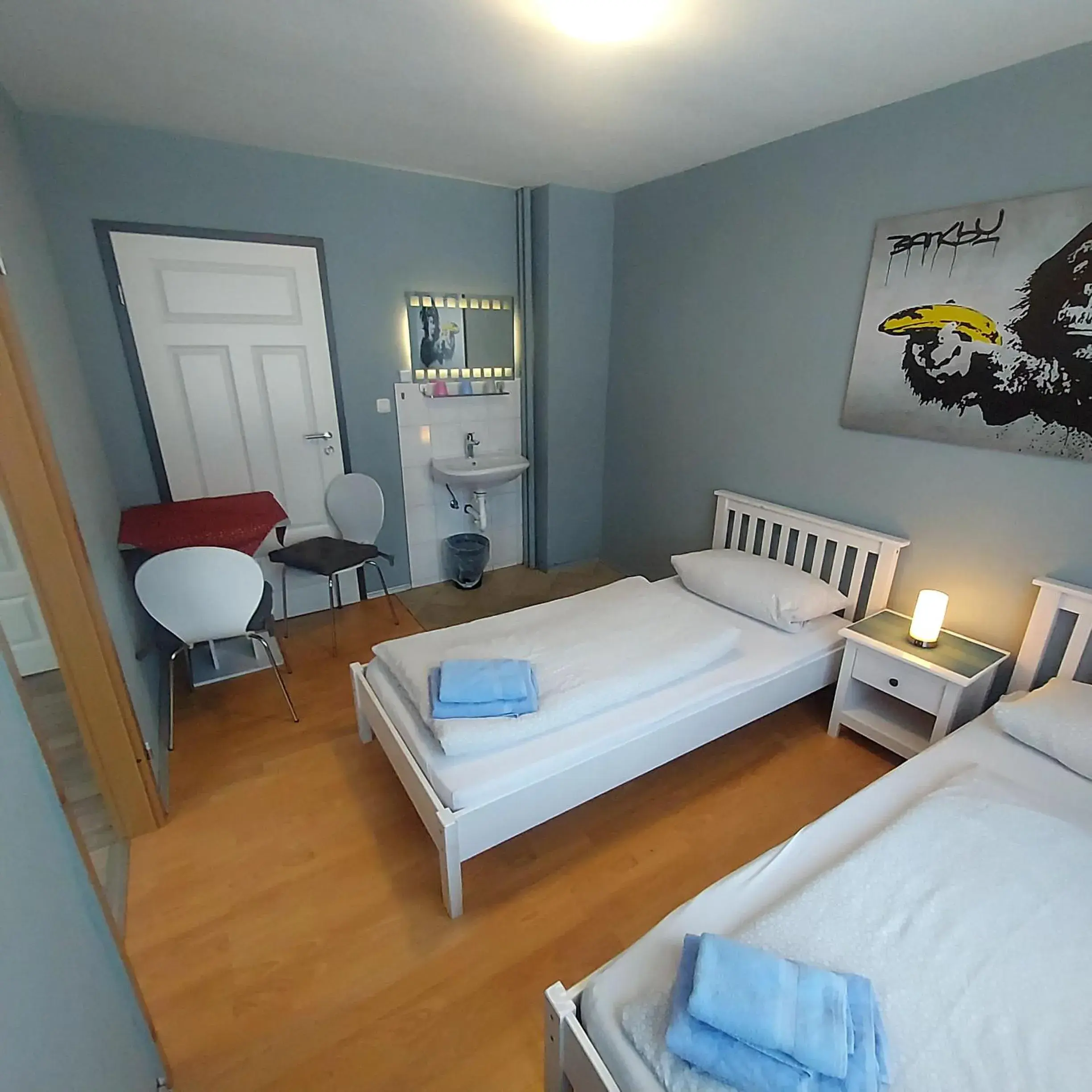 Quadruple Room with external private shower - single occupancy in Landgasthof "Hotel zum Norden" Quadruple Room with external private shower - single occupancy in Landgasthof "Hotel zum Norden"