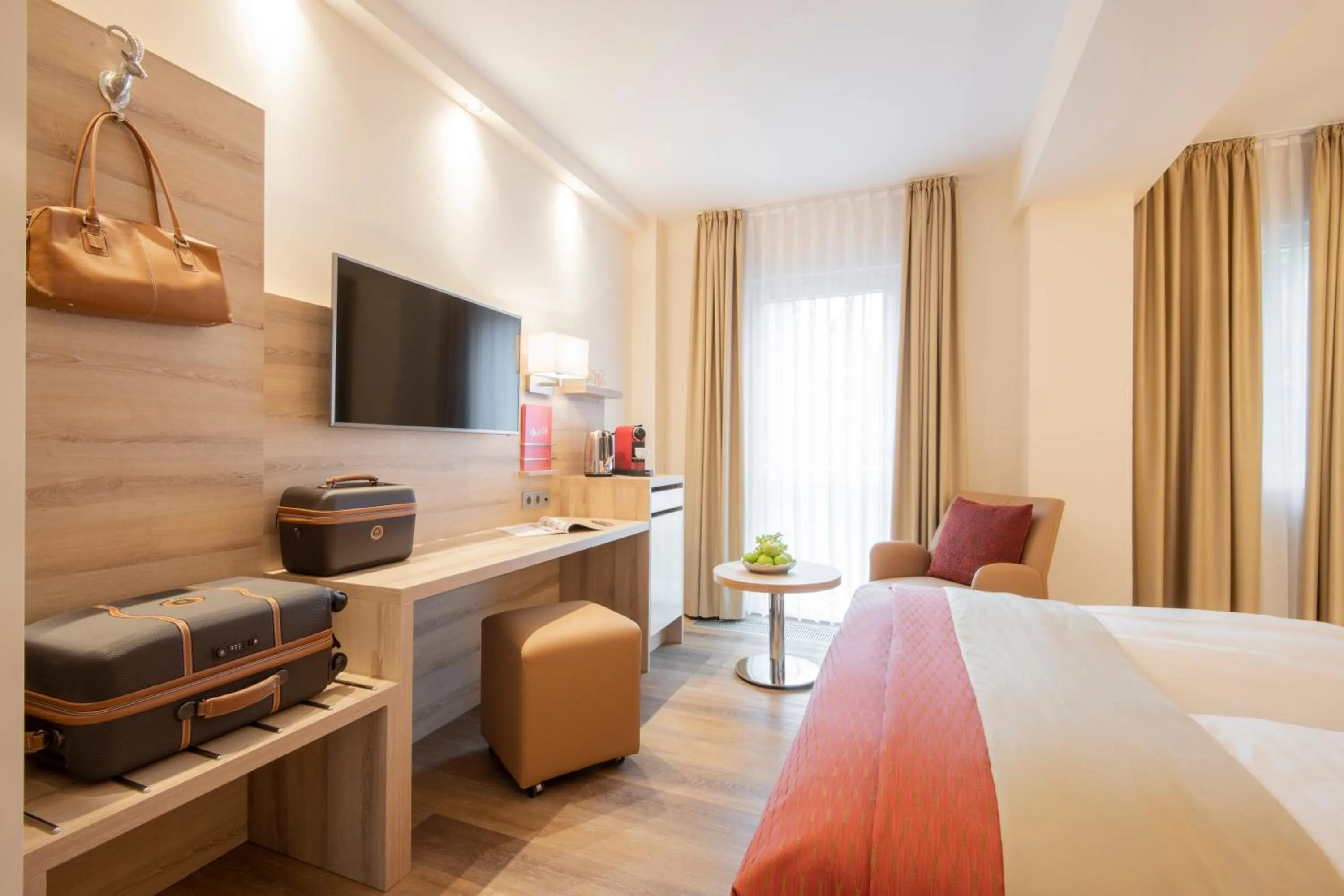 Bed in Hotel Wegner - T h e culinary art hotel