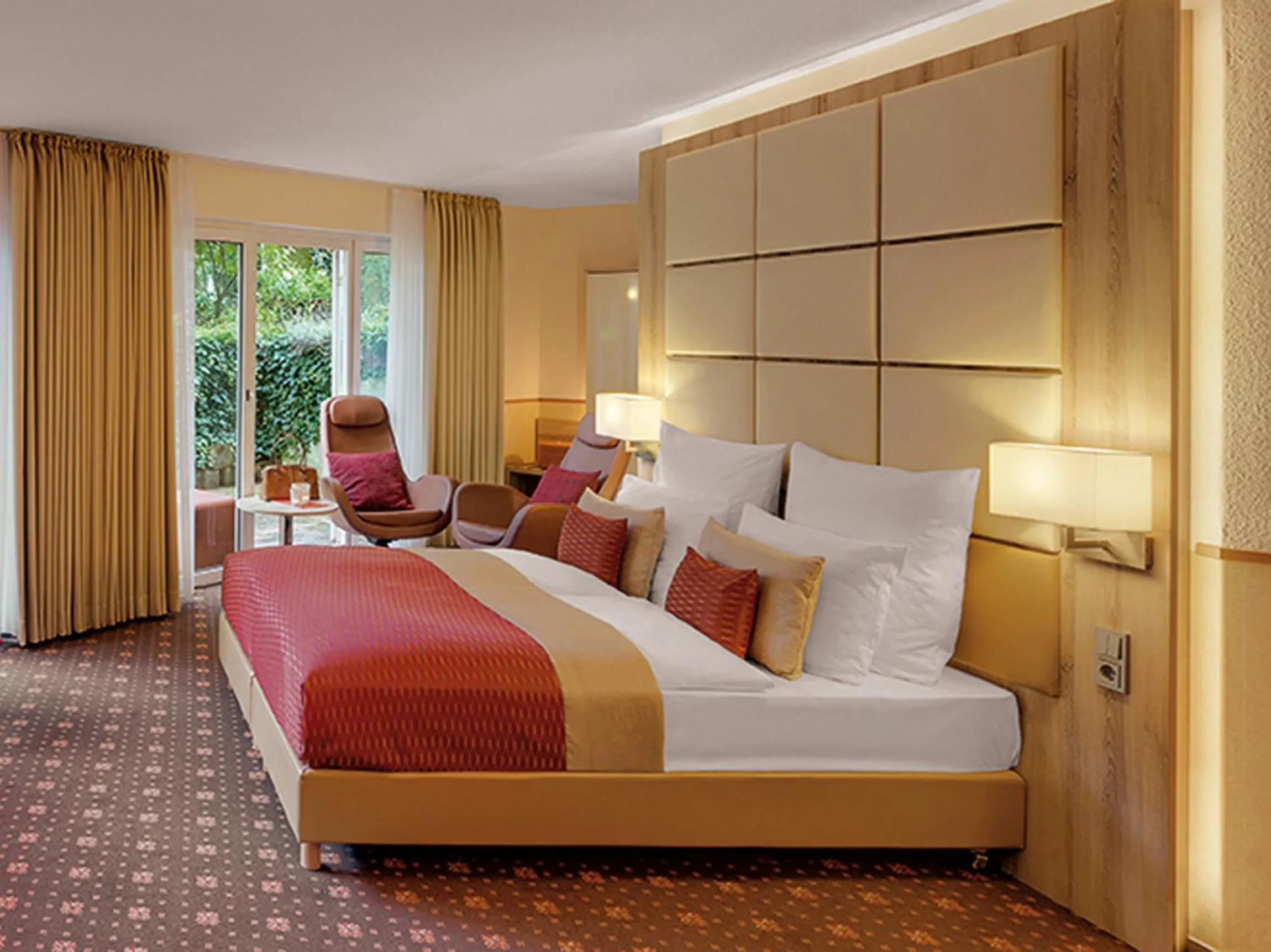 Bedroom, Bed in Hotel Wegner - T h e culinary art hotel