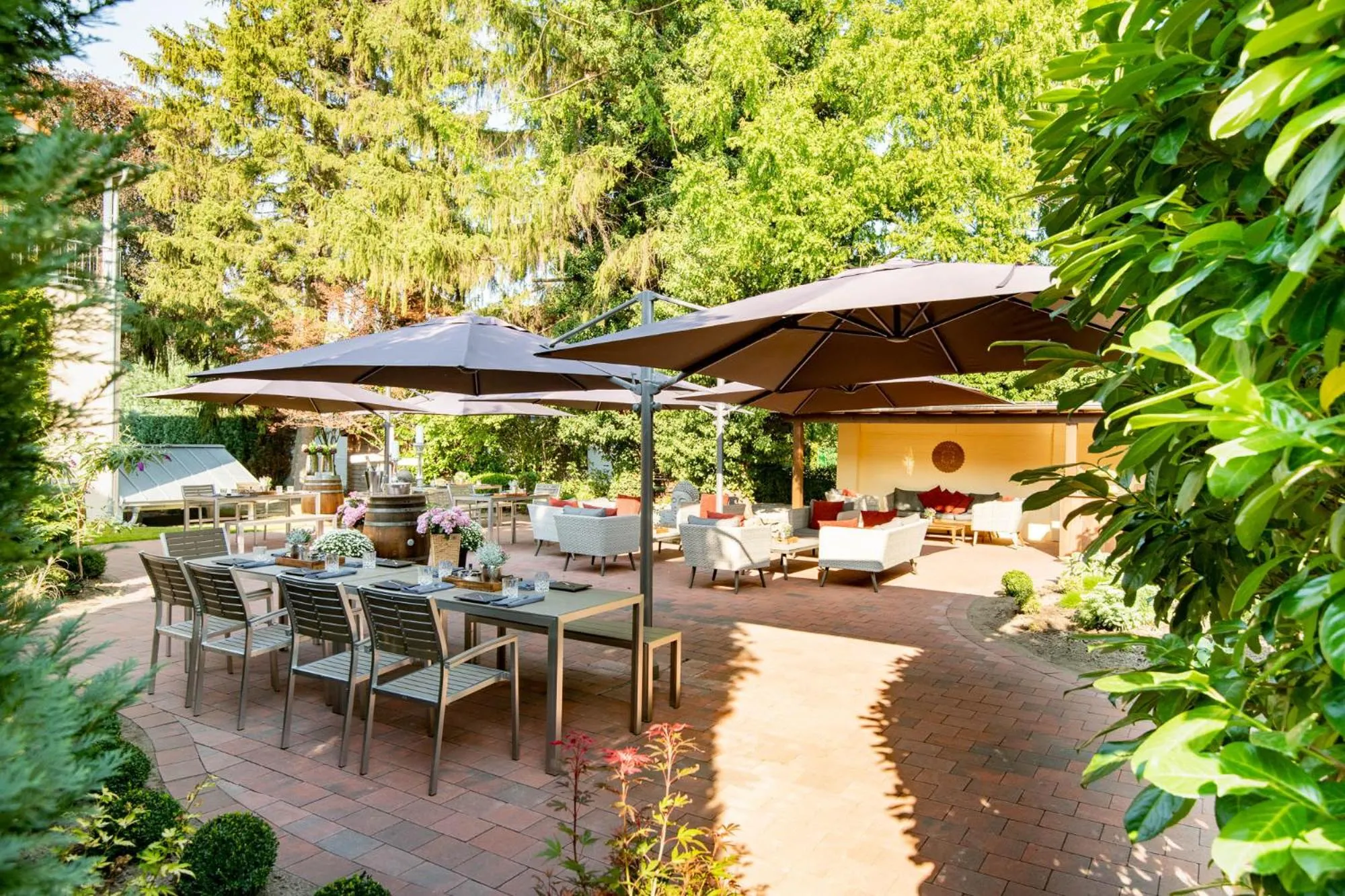 Patio in Hotel Wegner - T h e culinary art hotel