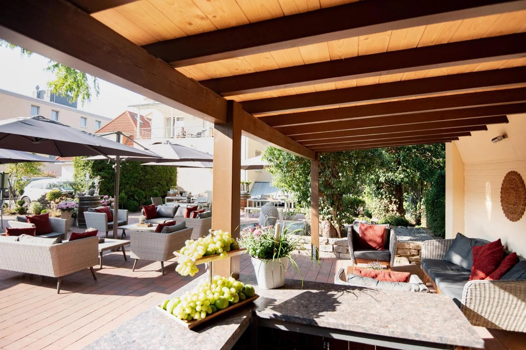 Patio in Hotel Wegner - T h e culinary art hotel