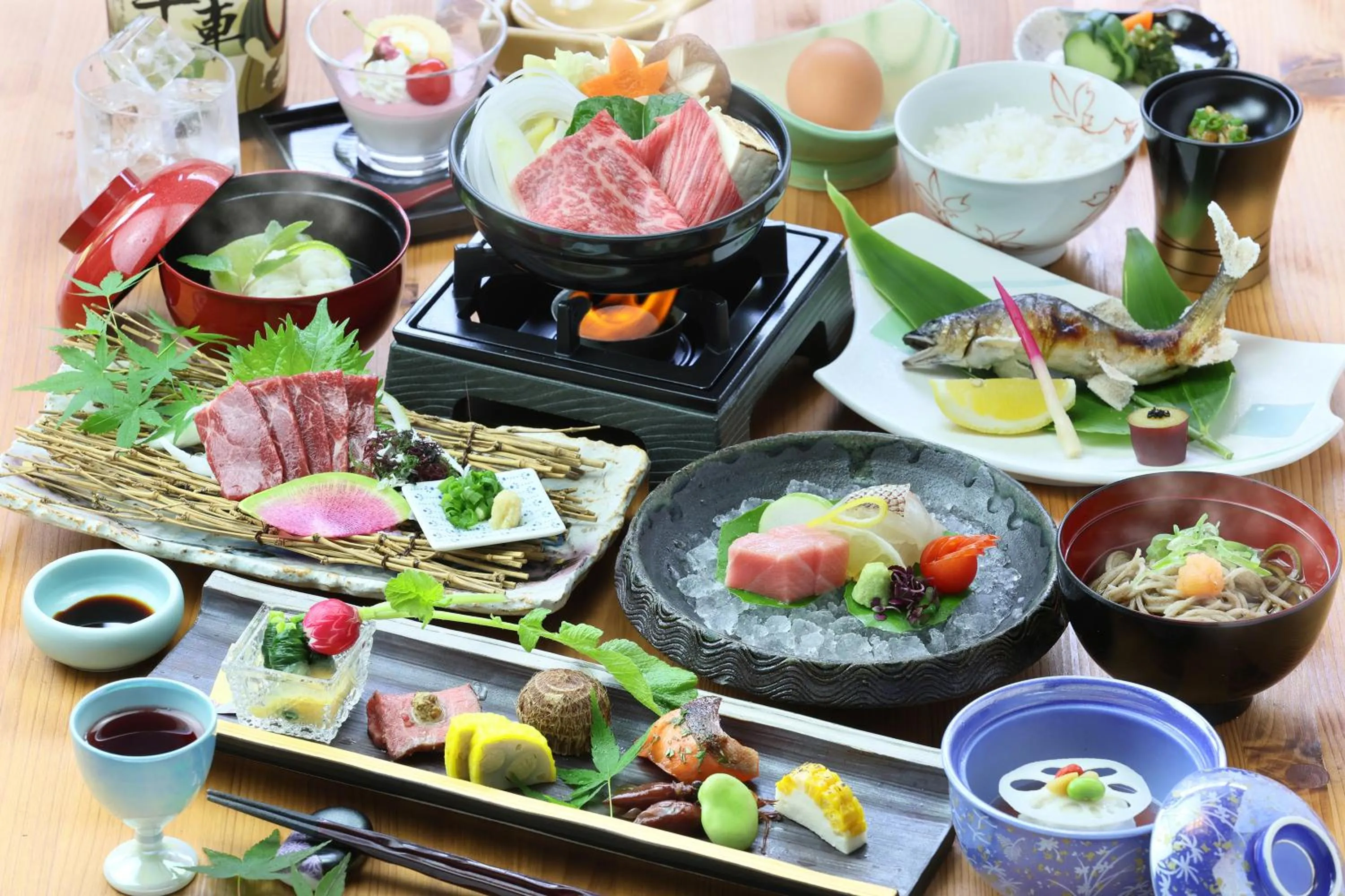 Dinner in Yamashinobu