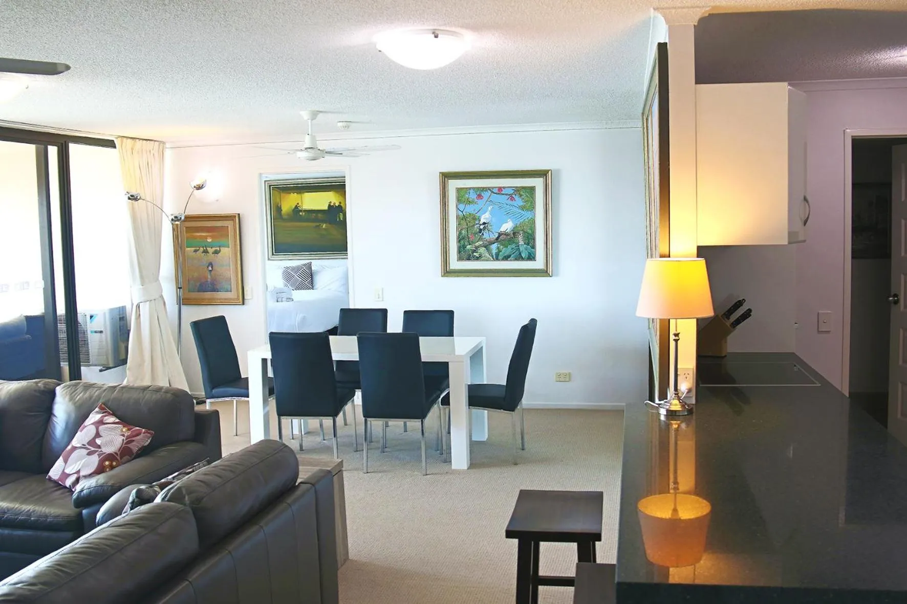 Dining area in Cairns Aquarius