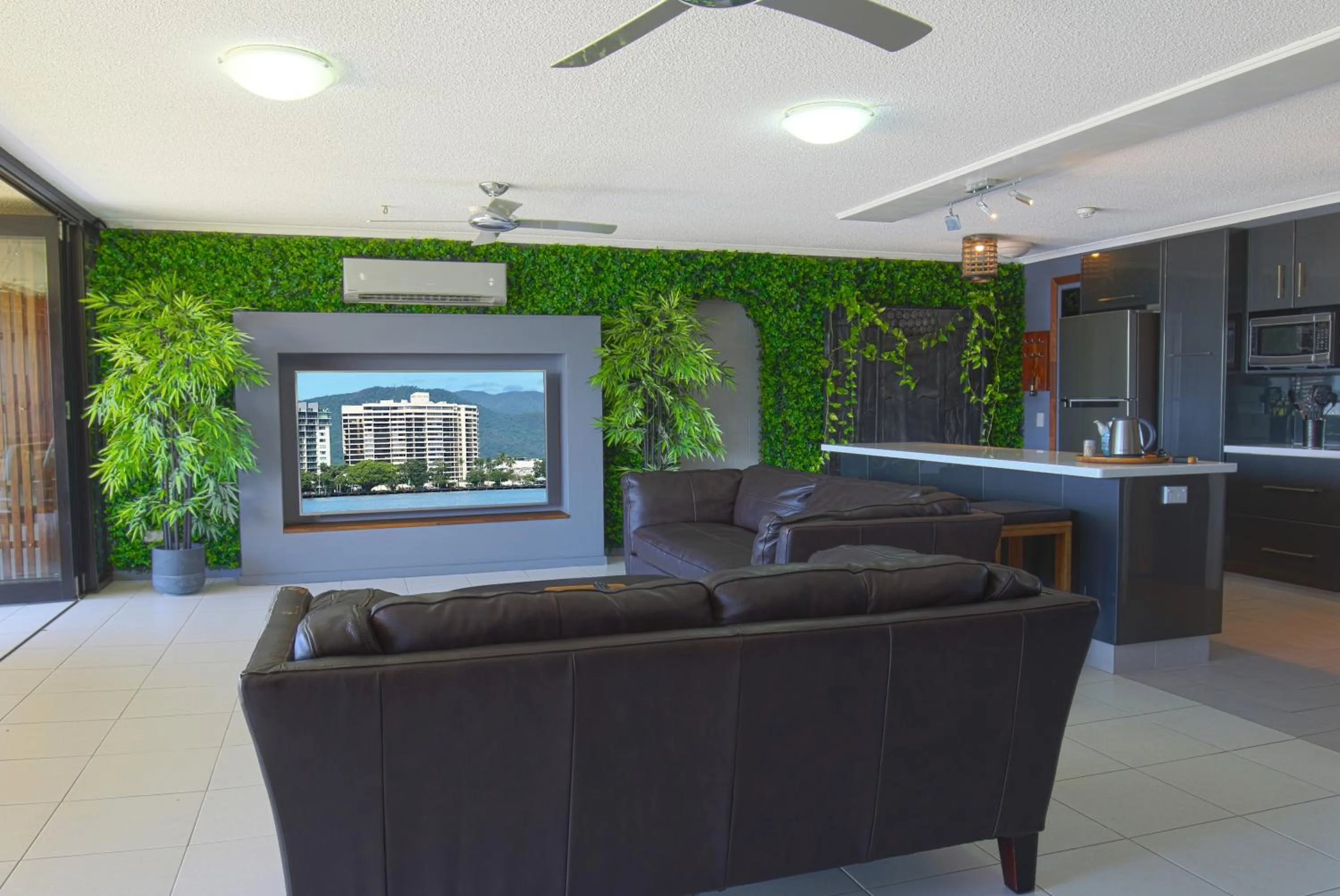 Living room in Cairns Aquarius