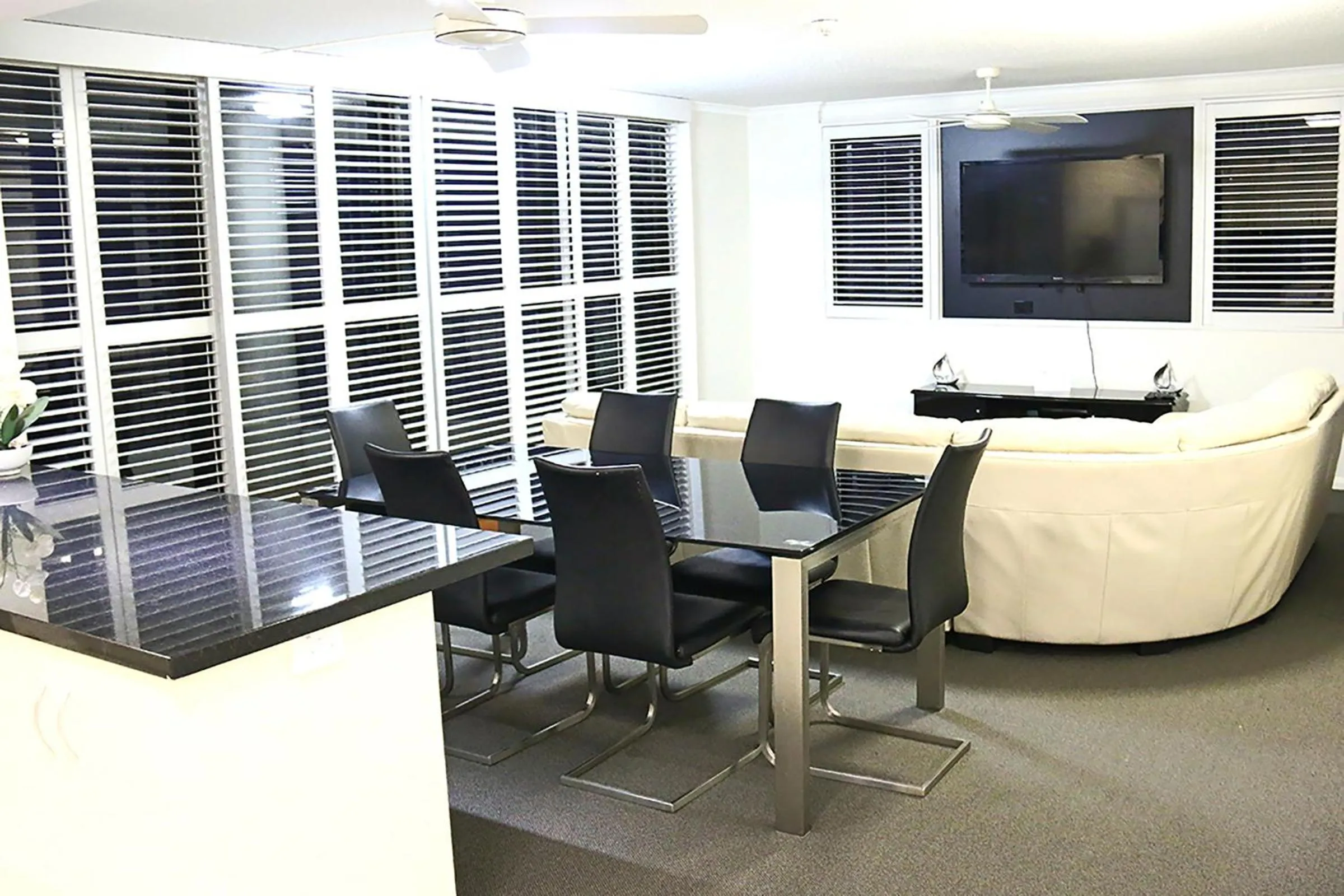 Living room in Cairns Aquarius