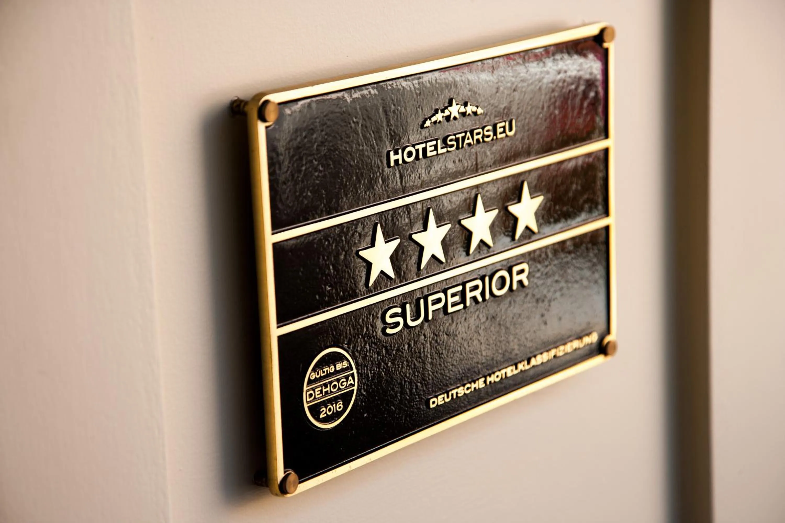 Certificate/Award in Mercure Hotel Panorama Freiburg