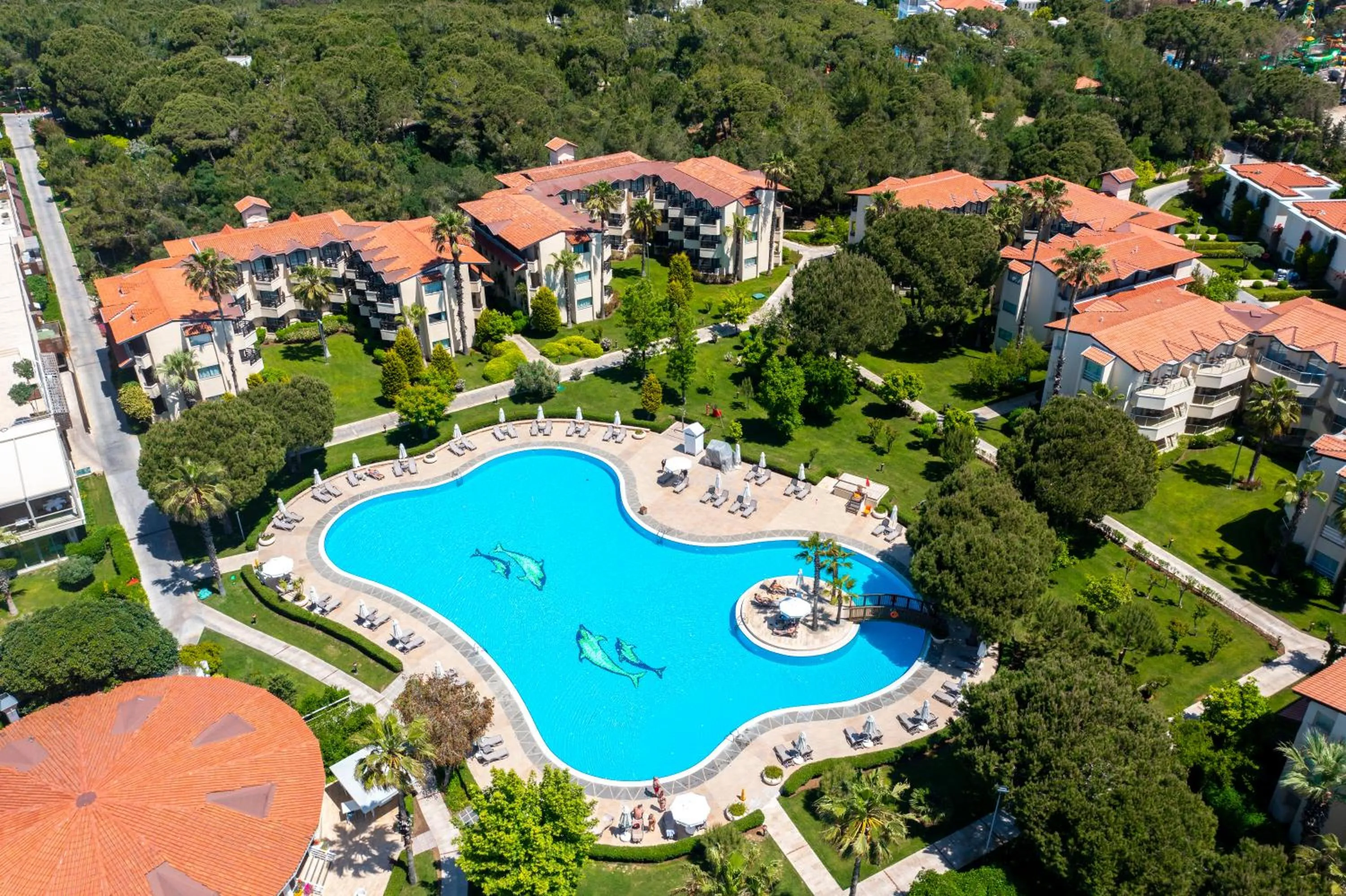 Bird's eye view in Bellis Deluxe Hotel & Heated for Winter Aqua Park