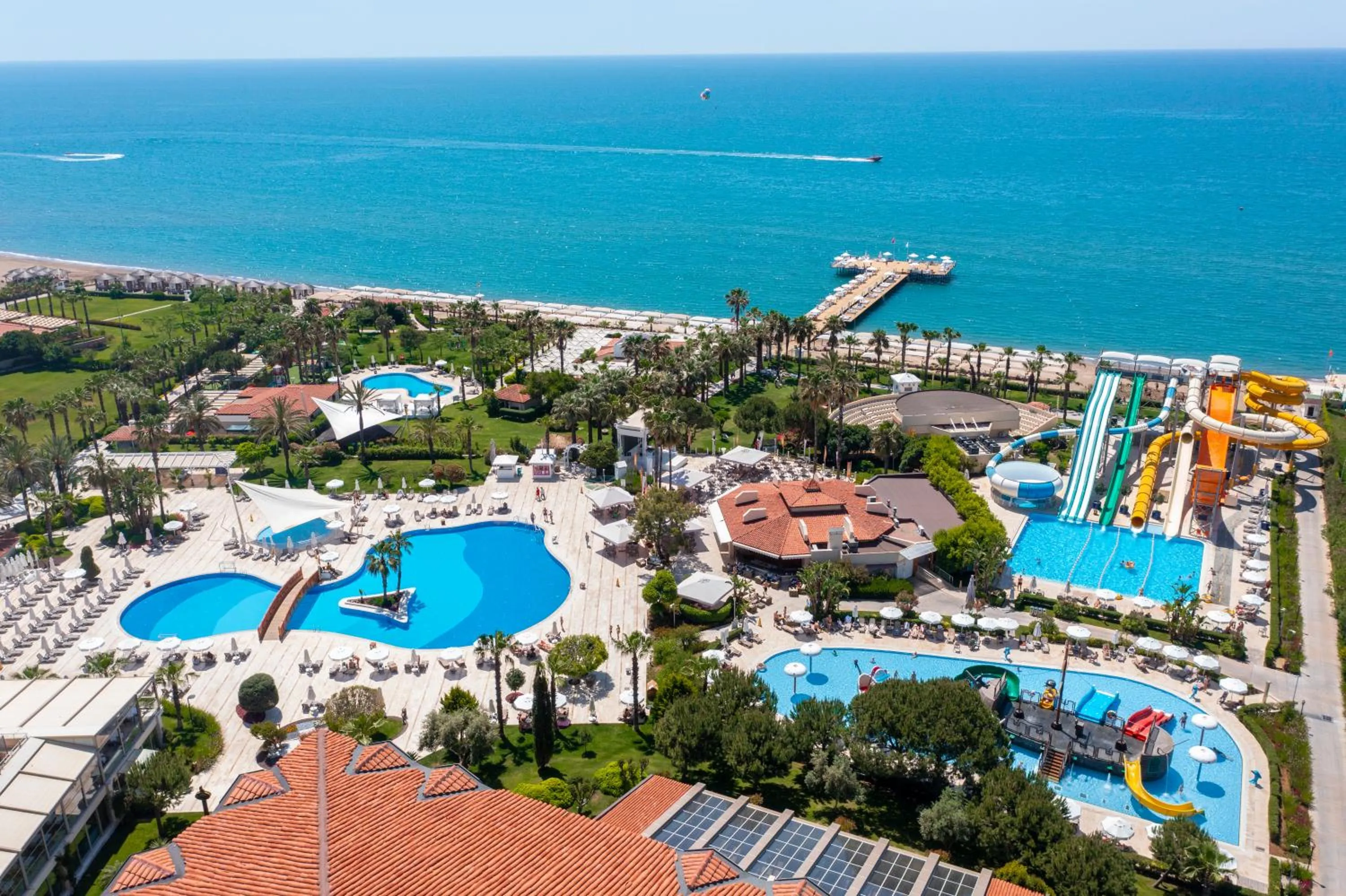 Sea view in Bellis Deluxe Hotel & Heated for Winter Aqua Park