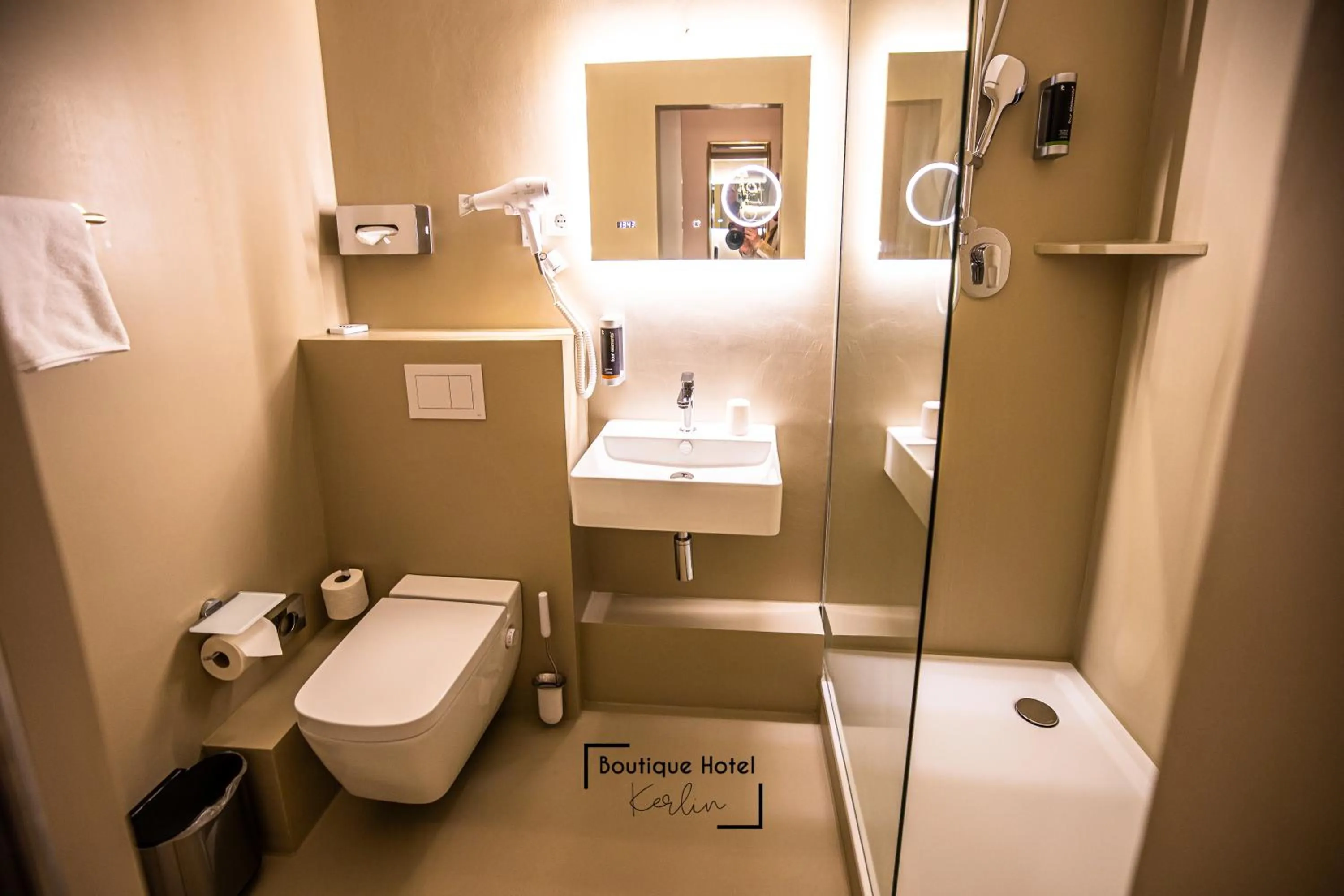 Shower in Boutique Hotel Kerlin