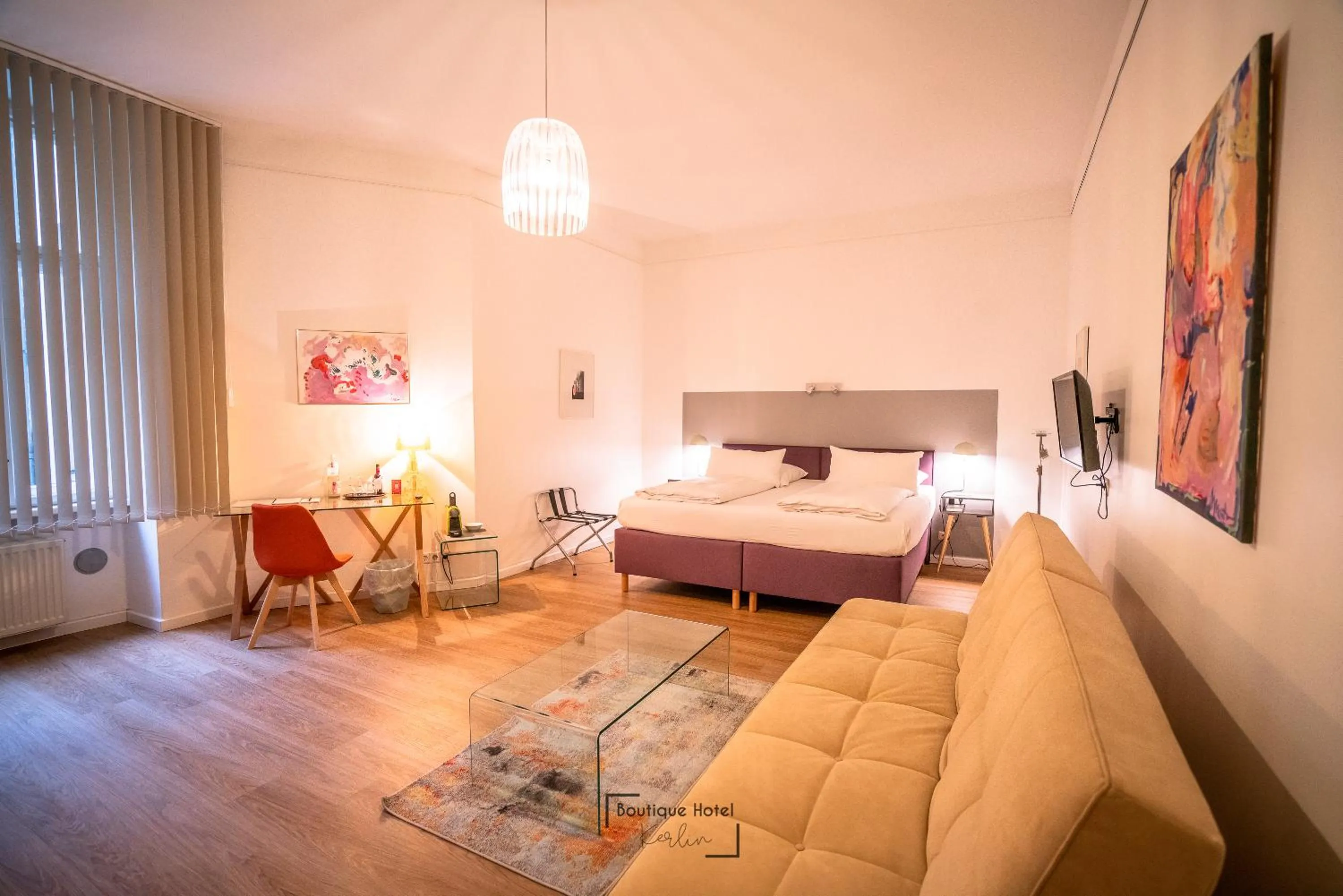 Seating area, Bed in Boutique Hotel Kerlin