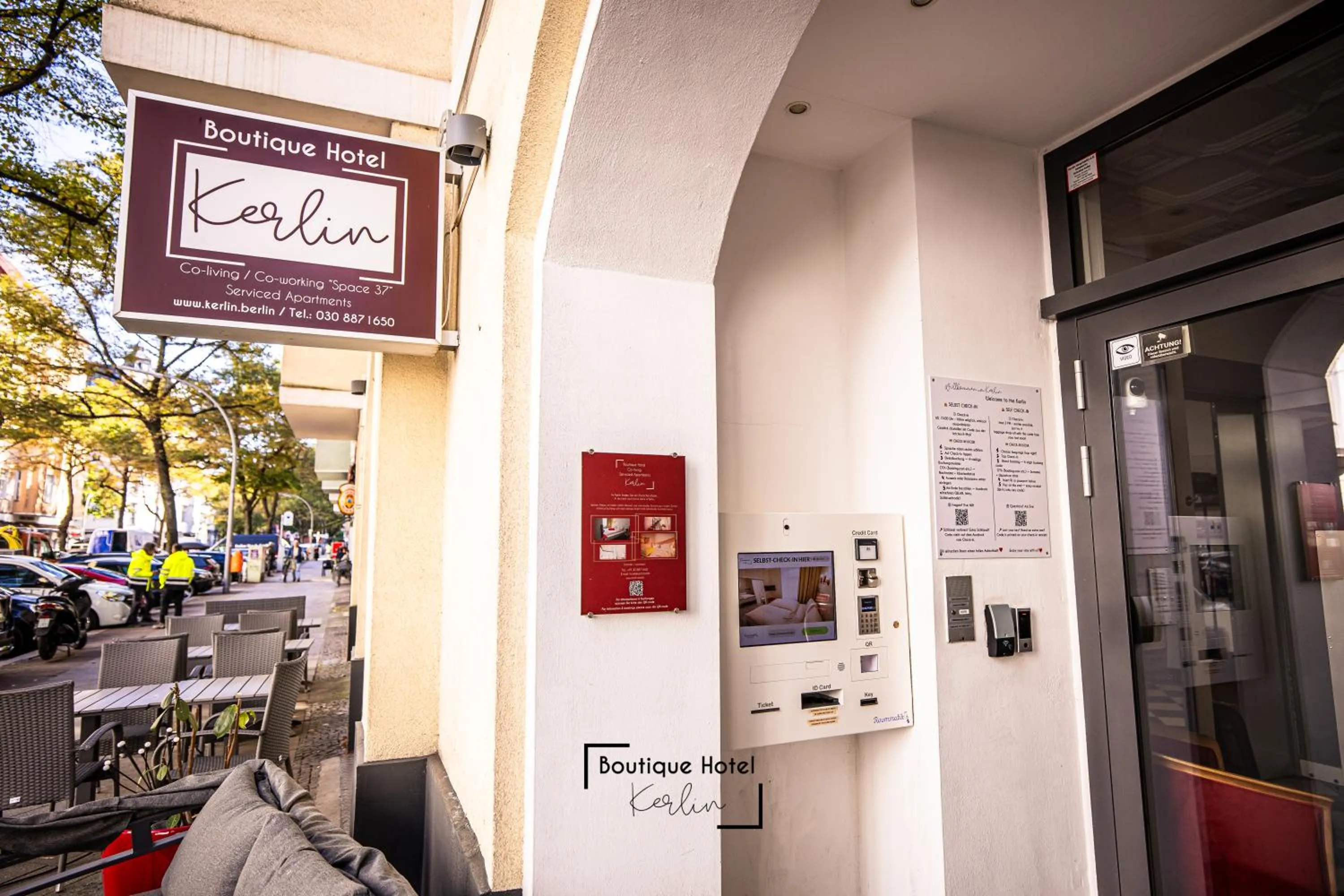 Facade/entrance in Boutique Hotel Kerlin