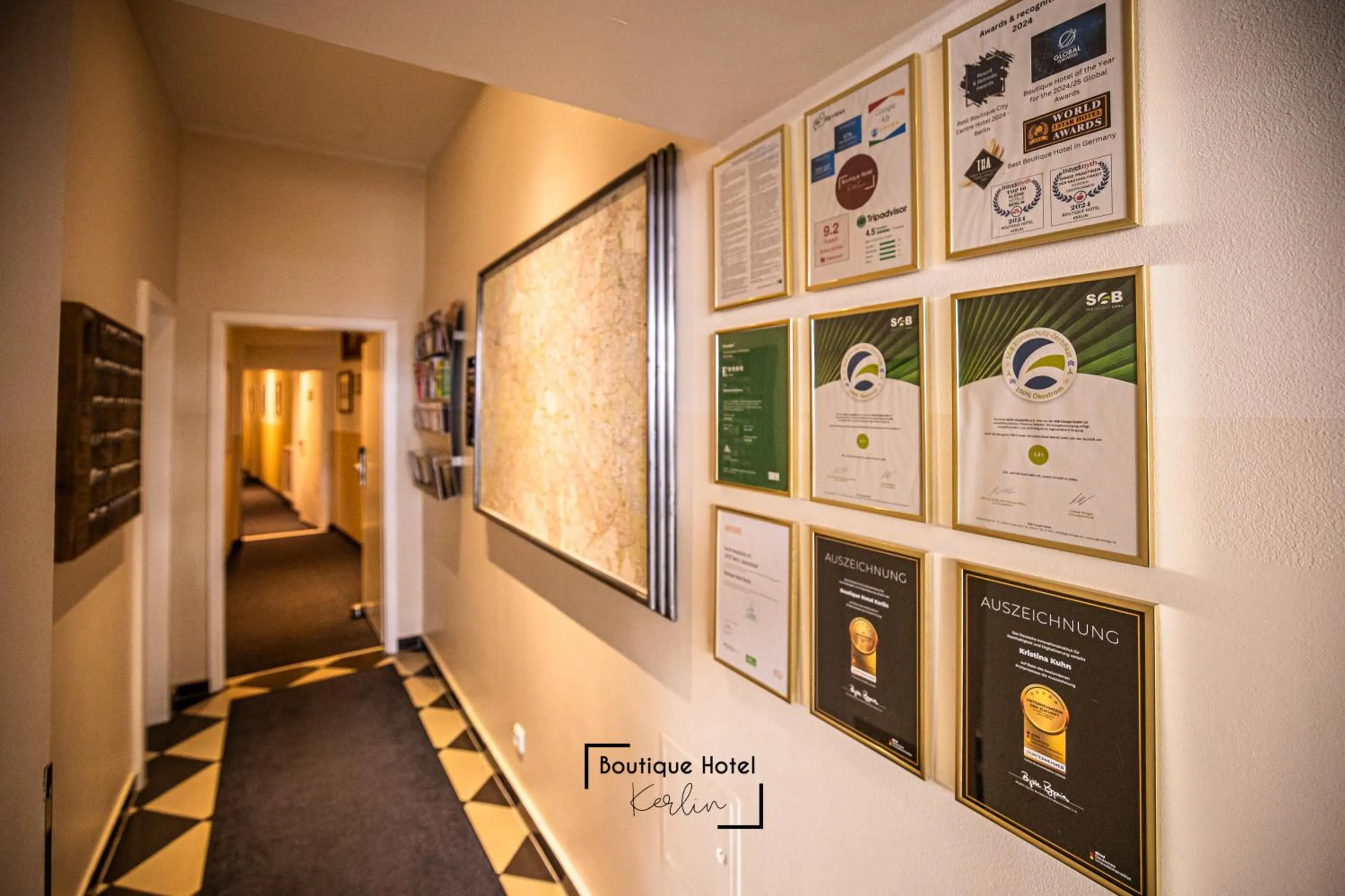 Lobby or reception in Boutique Hotel Kerlin