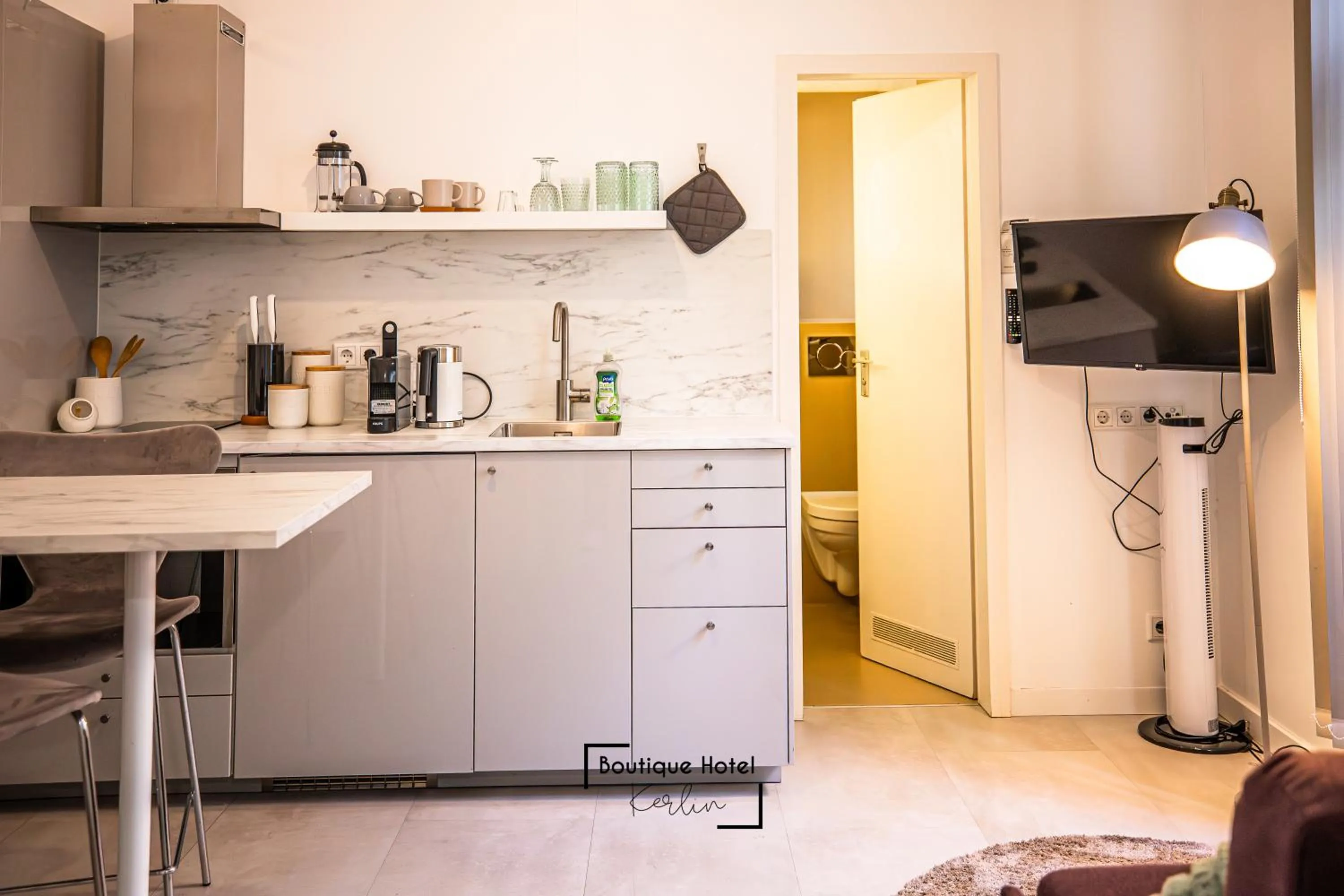 kitchen in Boutique Hotel Kerlin