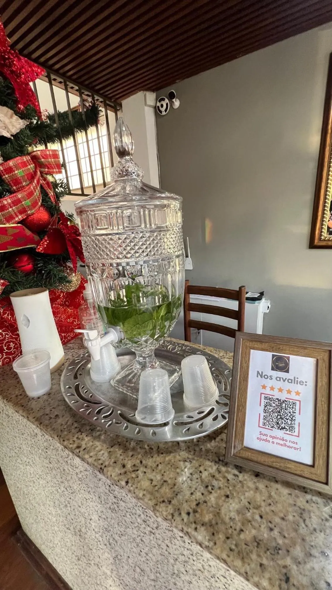 Lobby or reception in Hotel Dourado