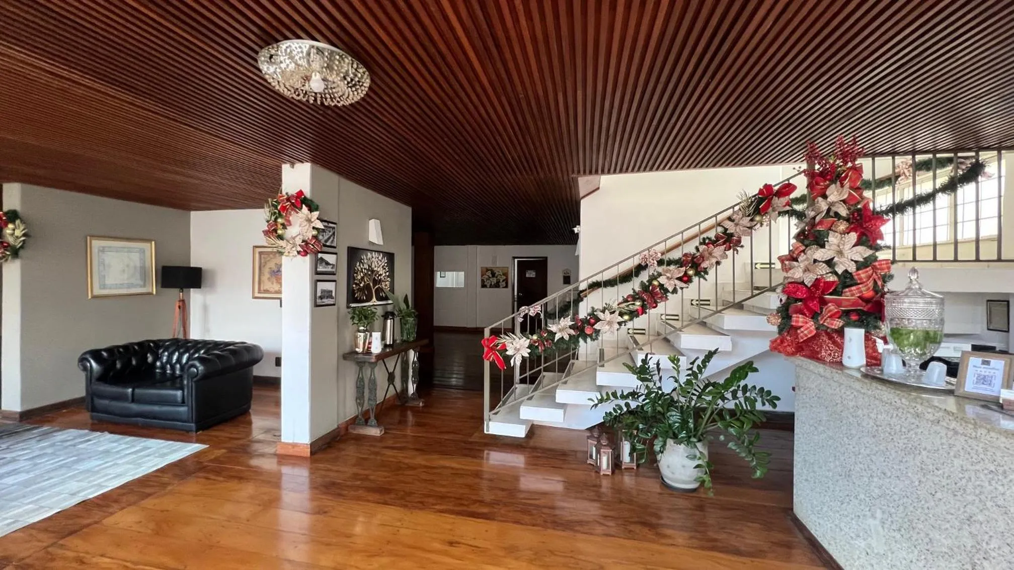 Lobby or reception in Hotel Dourado