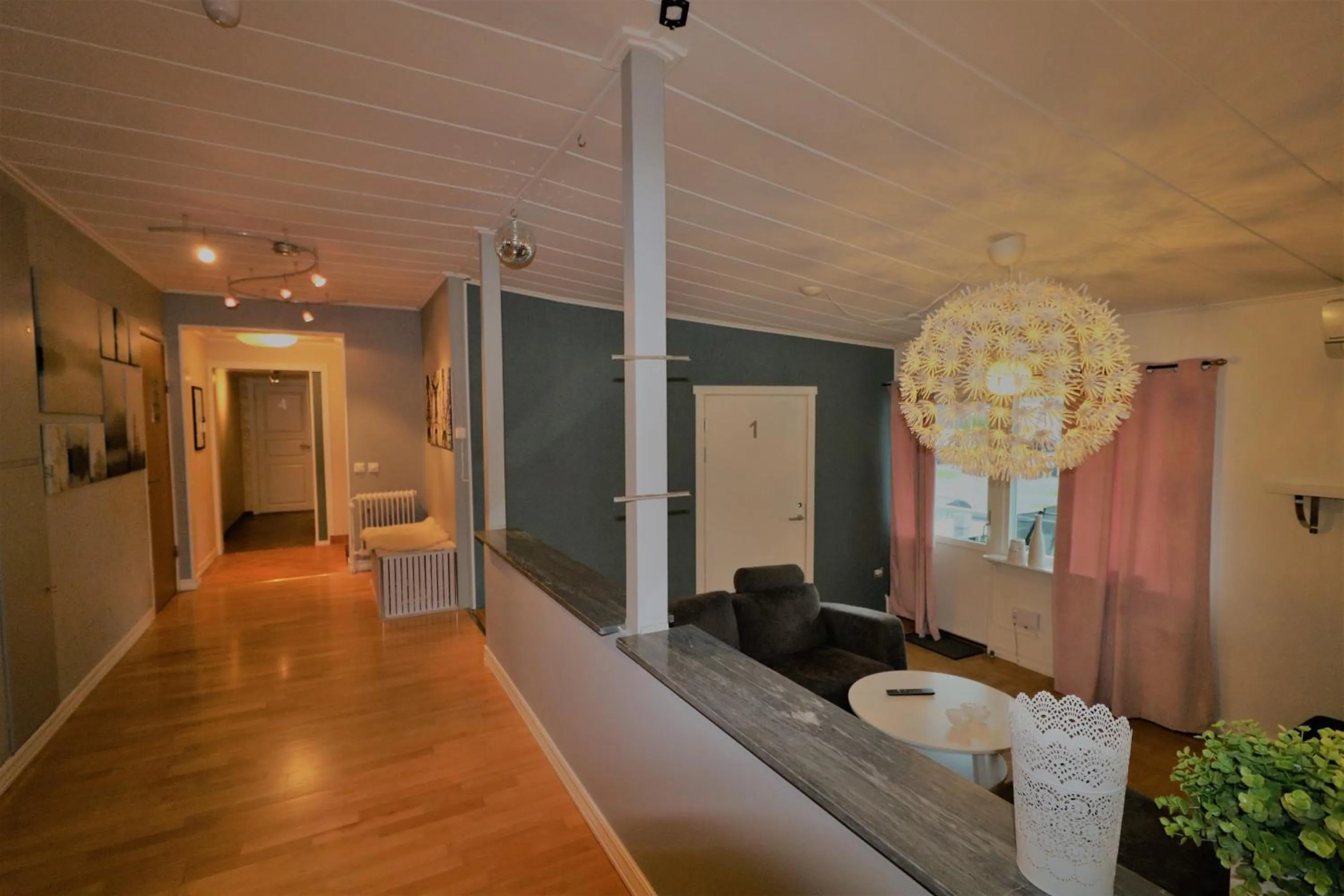 Communal lounge/ TV room in RIBO Apartment Aurora