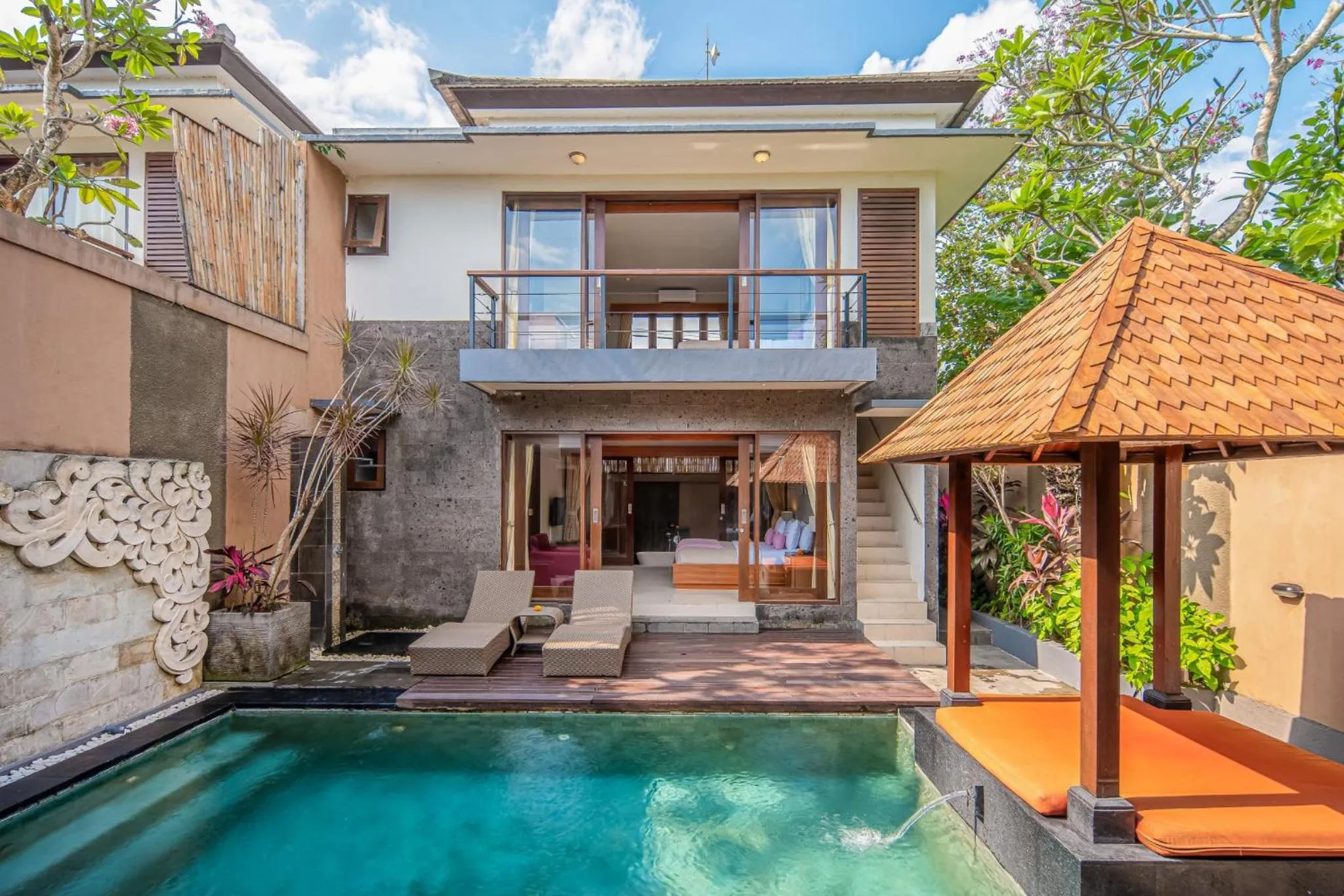 Two-Bedroom Villa with Private Pool in Nyanyi Sanctuary Villa Tabanan by Ini Vie Hospitality