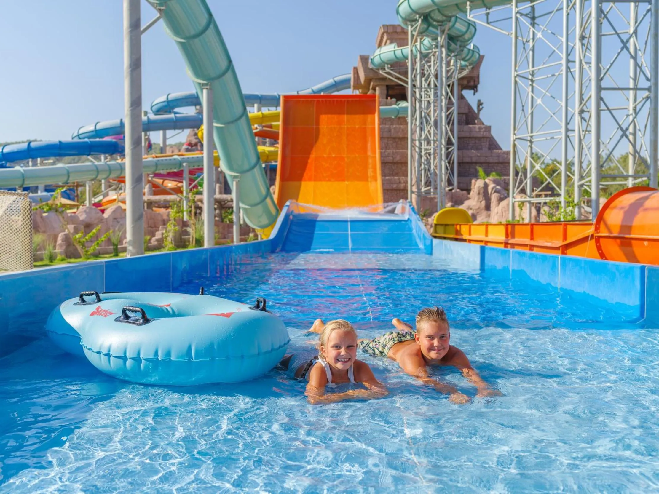 People in Orka Sunlife Resort Hotel and Aquapark