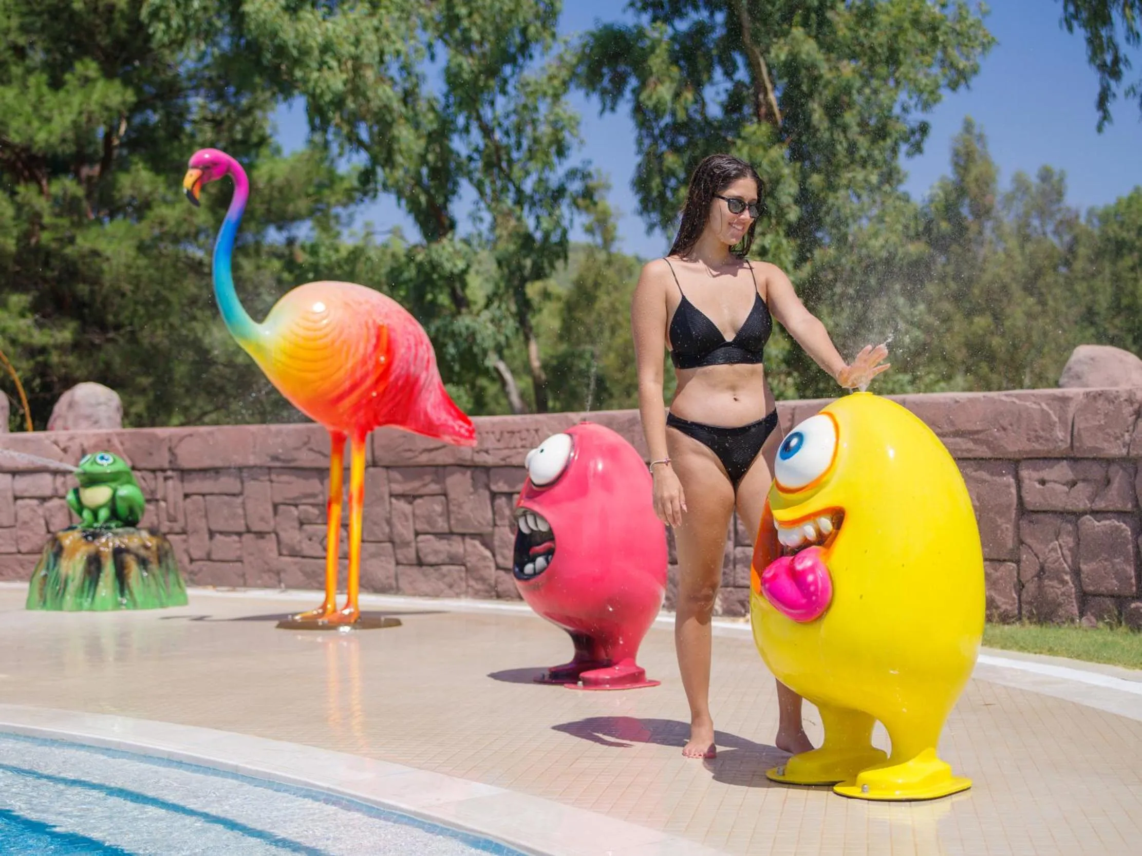 People in Orka Sunlife Resort Hotel and Aquapark