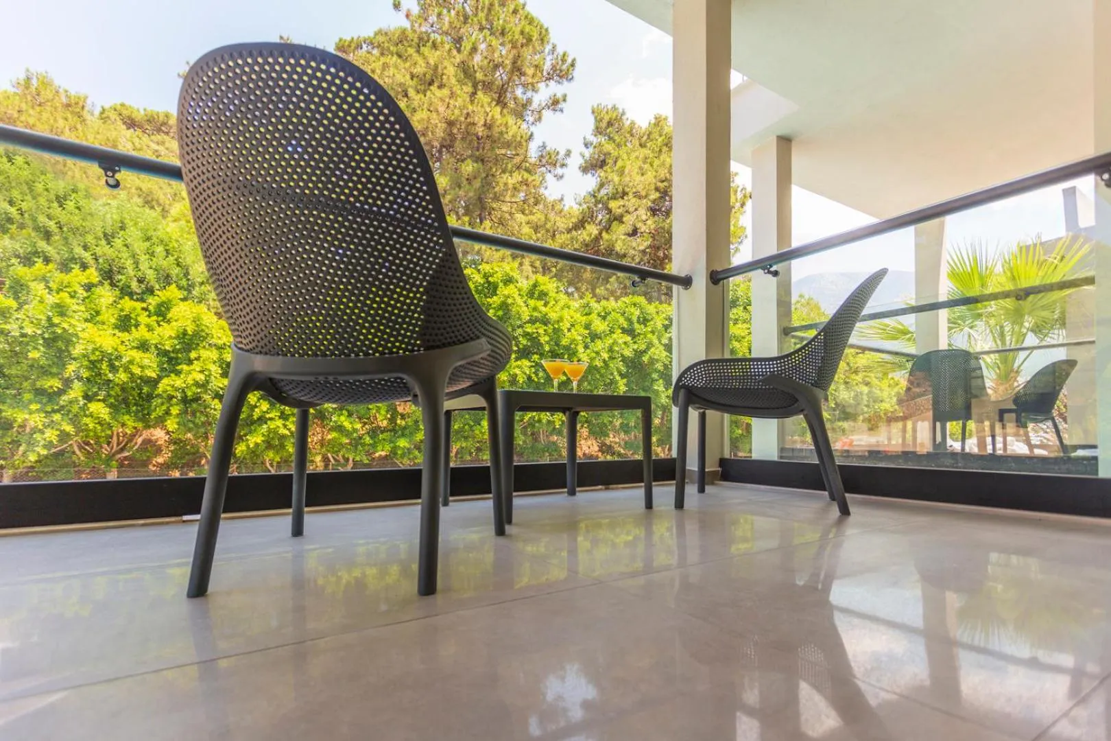 Balcony/Terrace in Orka Sunlife Resort Hotel and Aquapark