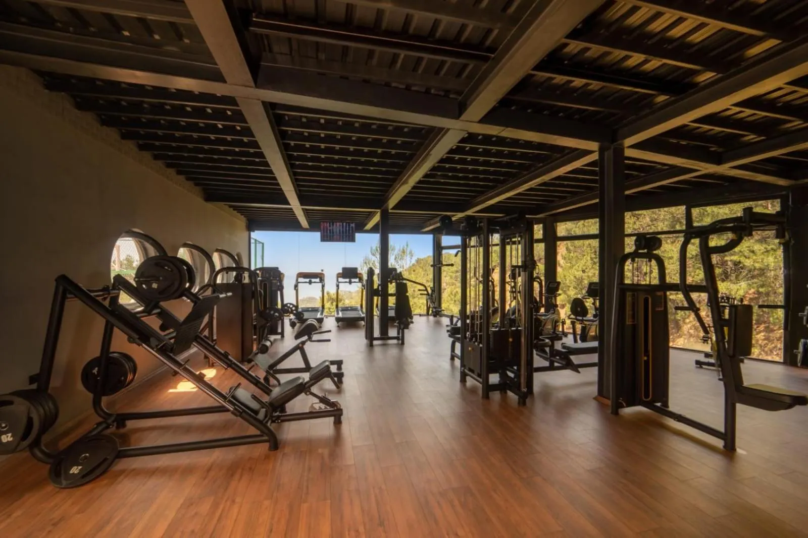 Fitness centre/facilities in Orka Sunlife Resort Hotel and Aquapark