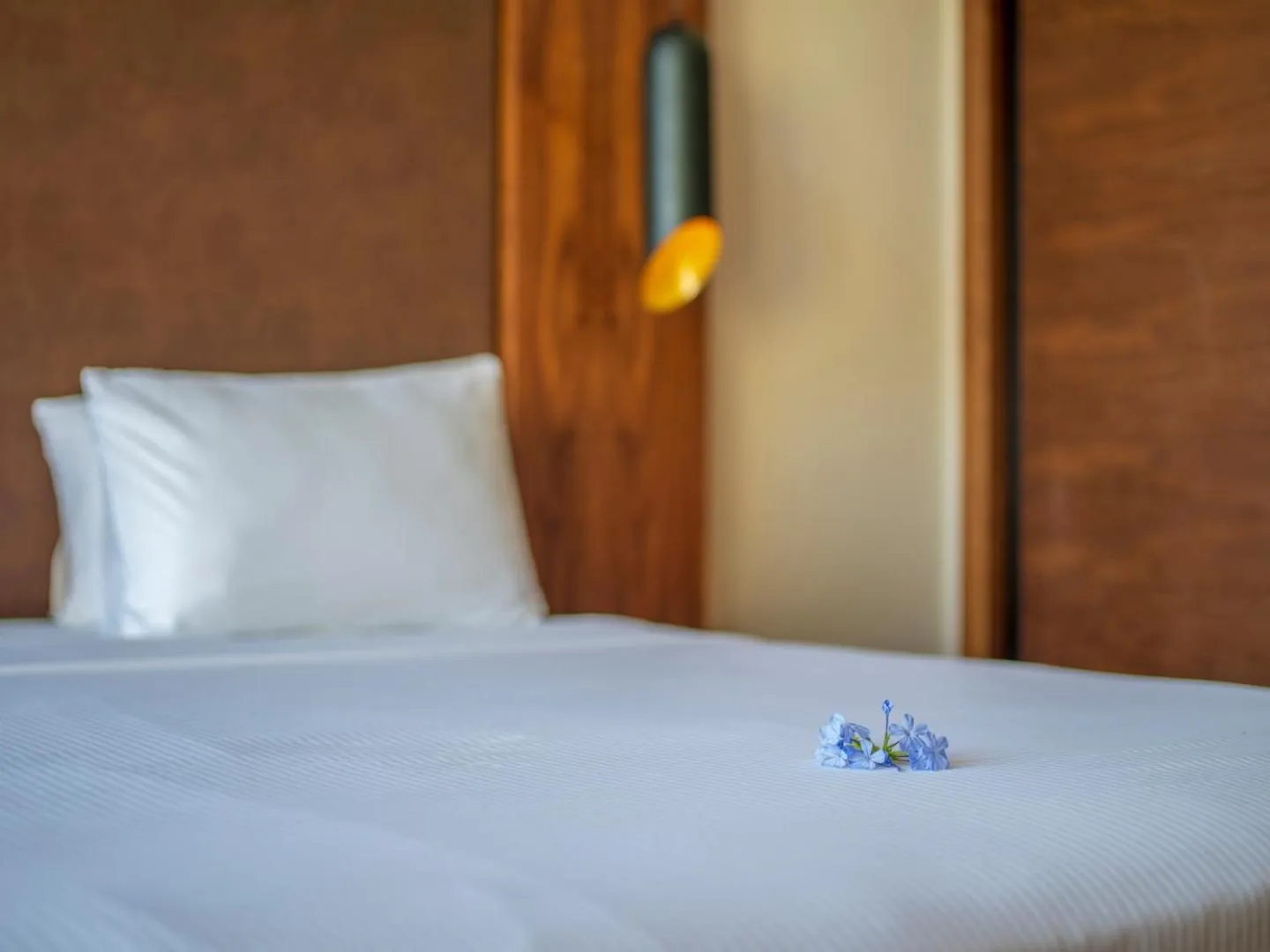 Bed in Orka Sunlife Resort Hotel and Aquapark