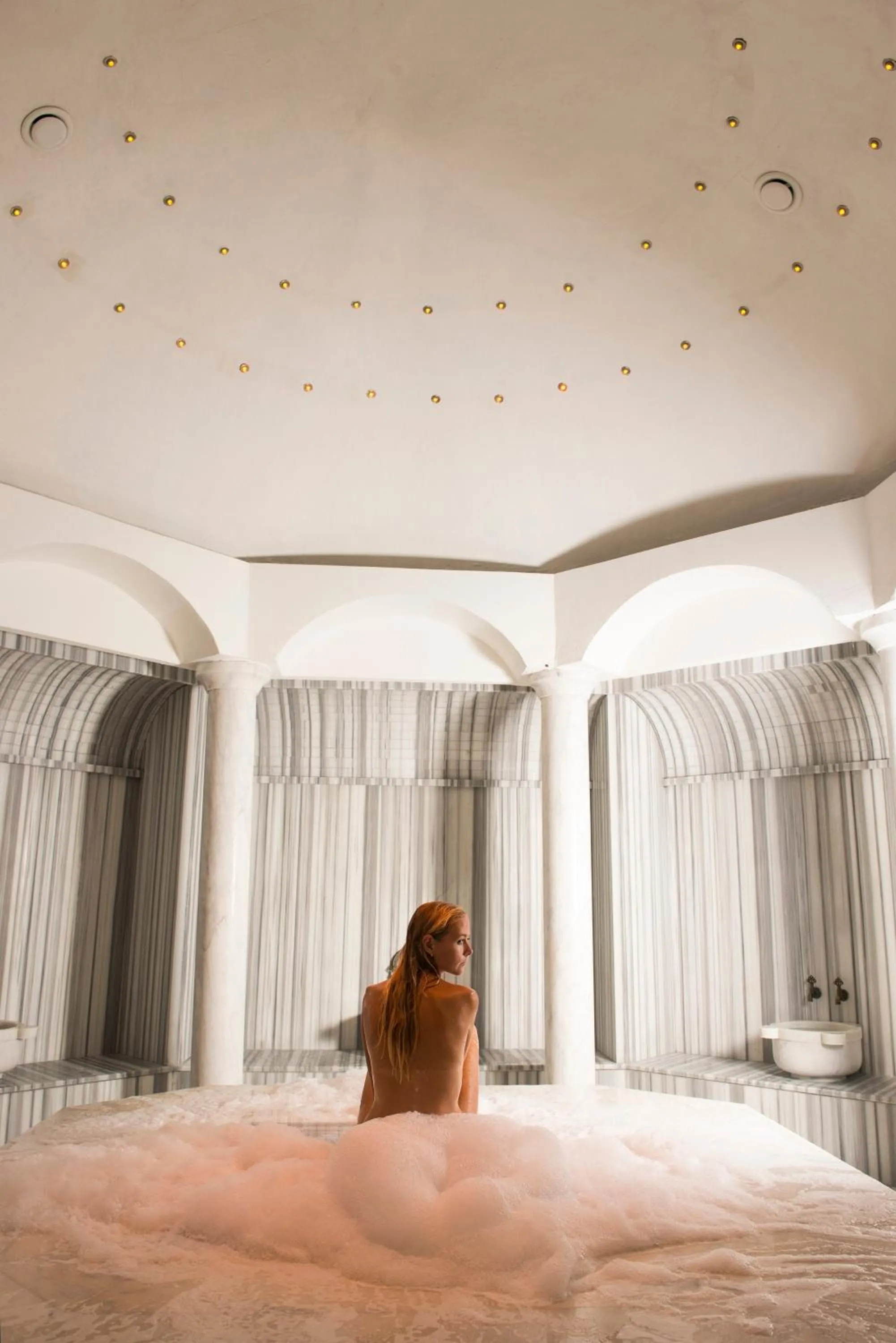 Steam room, Bed in Orka Sunlife Resort Hotel and Aquapark