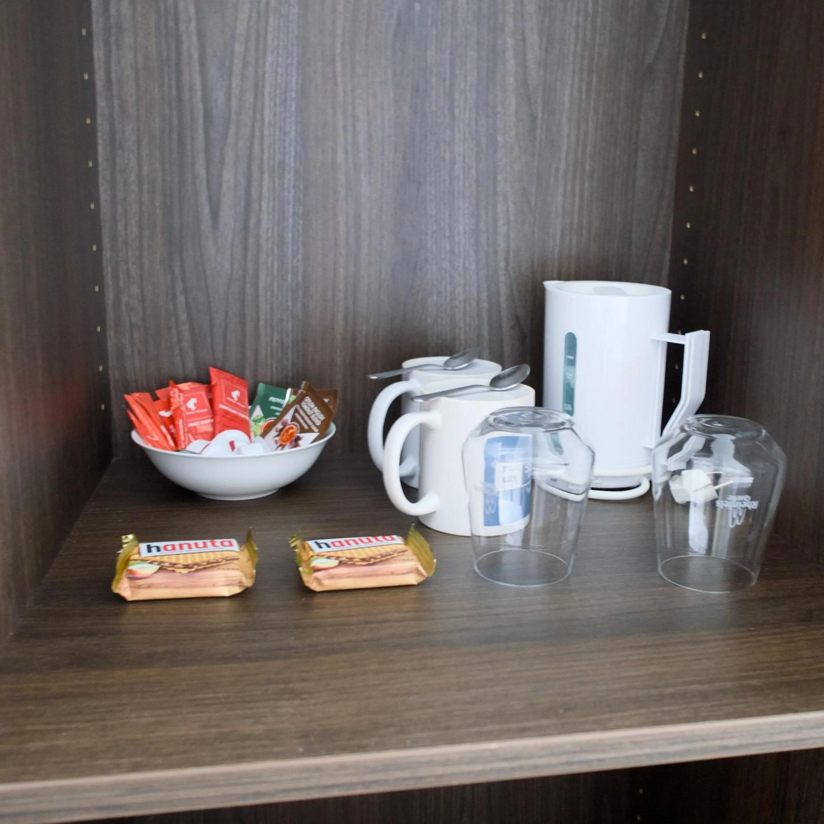 Bedroom in Hotel Fährhaus km734