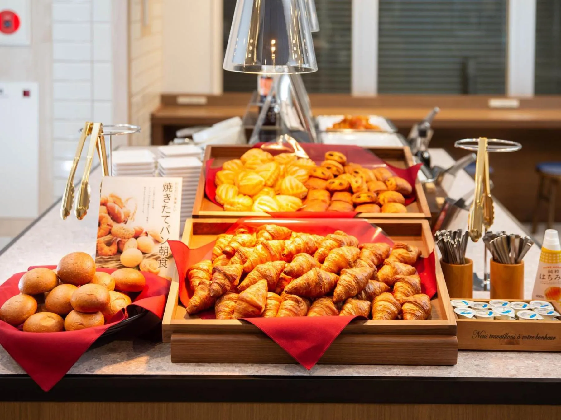 Buffet breakfast in Super Hotel Marugame Ekimae