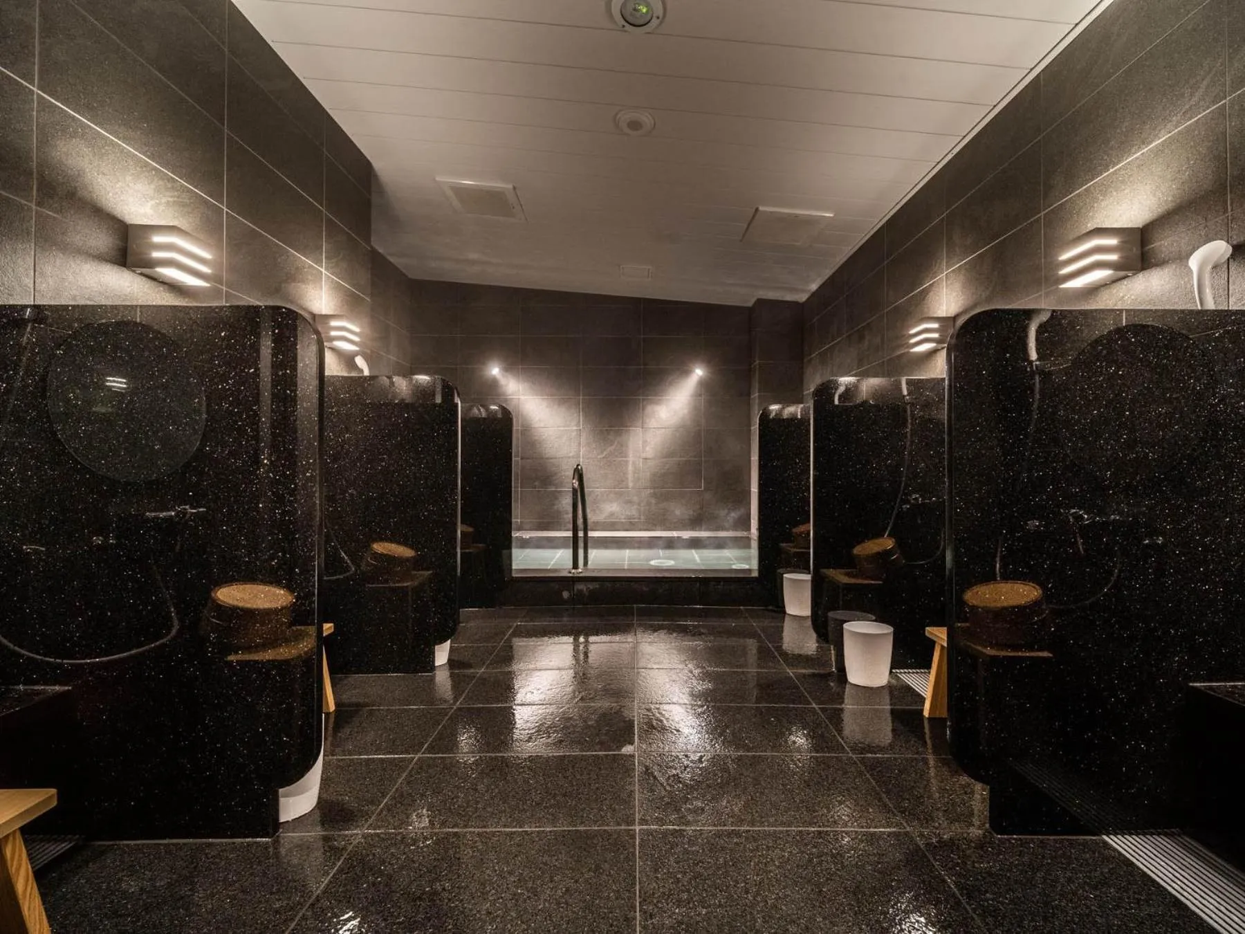 Hot Spring Bath in Super Hotel Marugame Ekimae