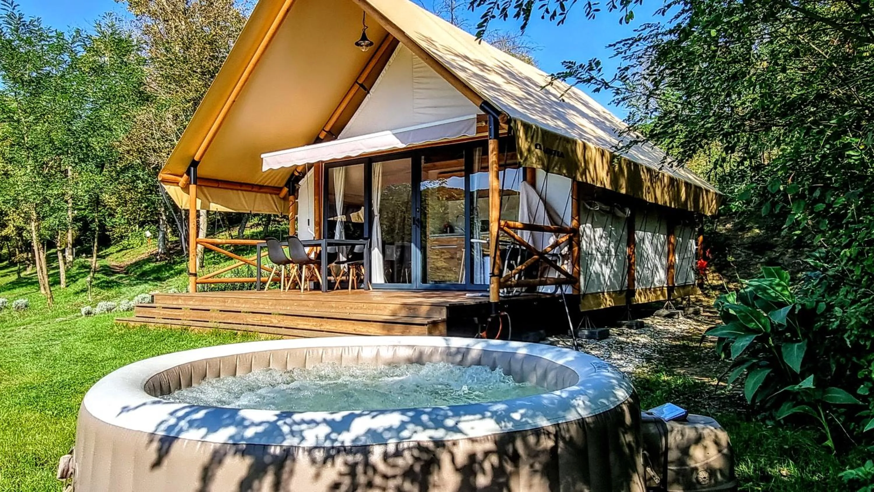 Swimming pool in Pálos Resort