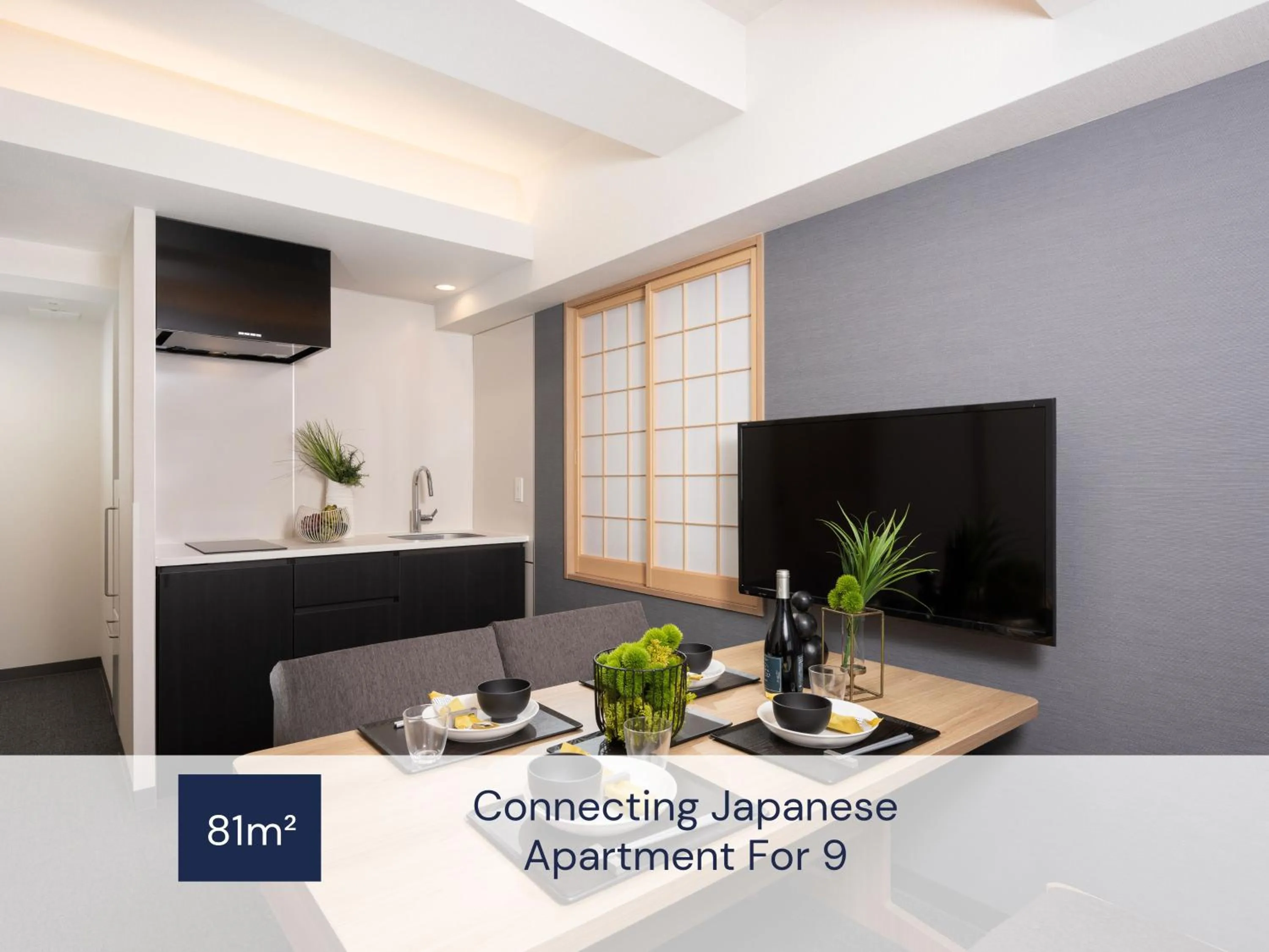 Photo of the whole room in MIMARU Osaka Shinsaibashi West