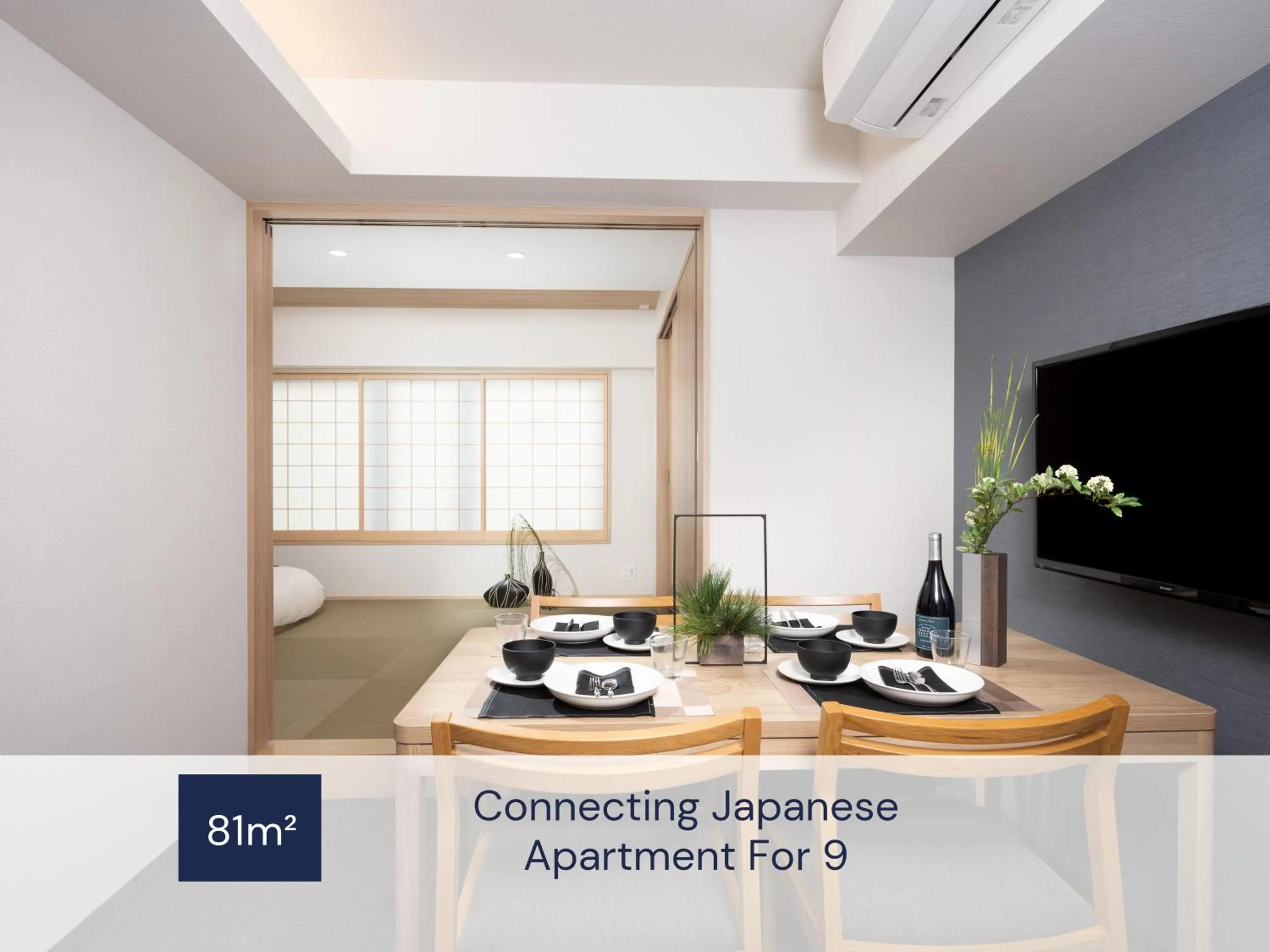 Photo of the whole room in MIMARU Osaka Shinsaibashi West