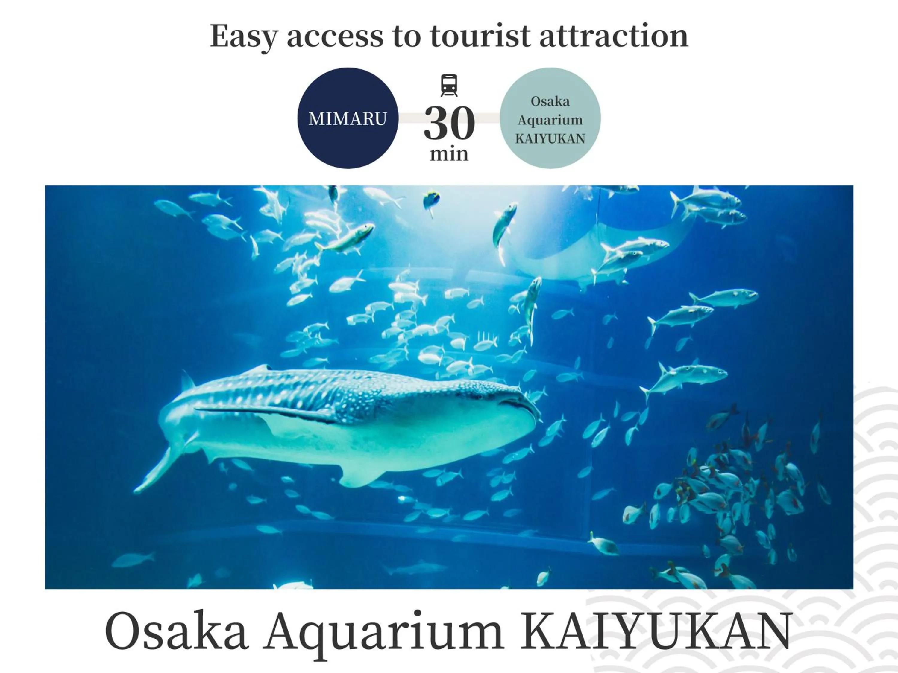 Nearby landmark in MIMARU Osaka Shinsaibashi West