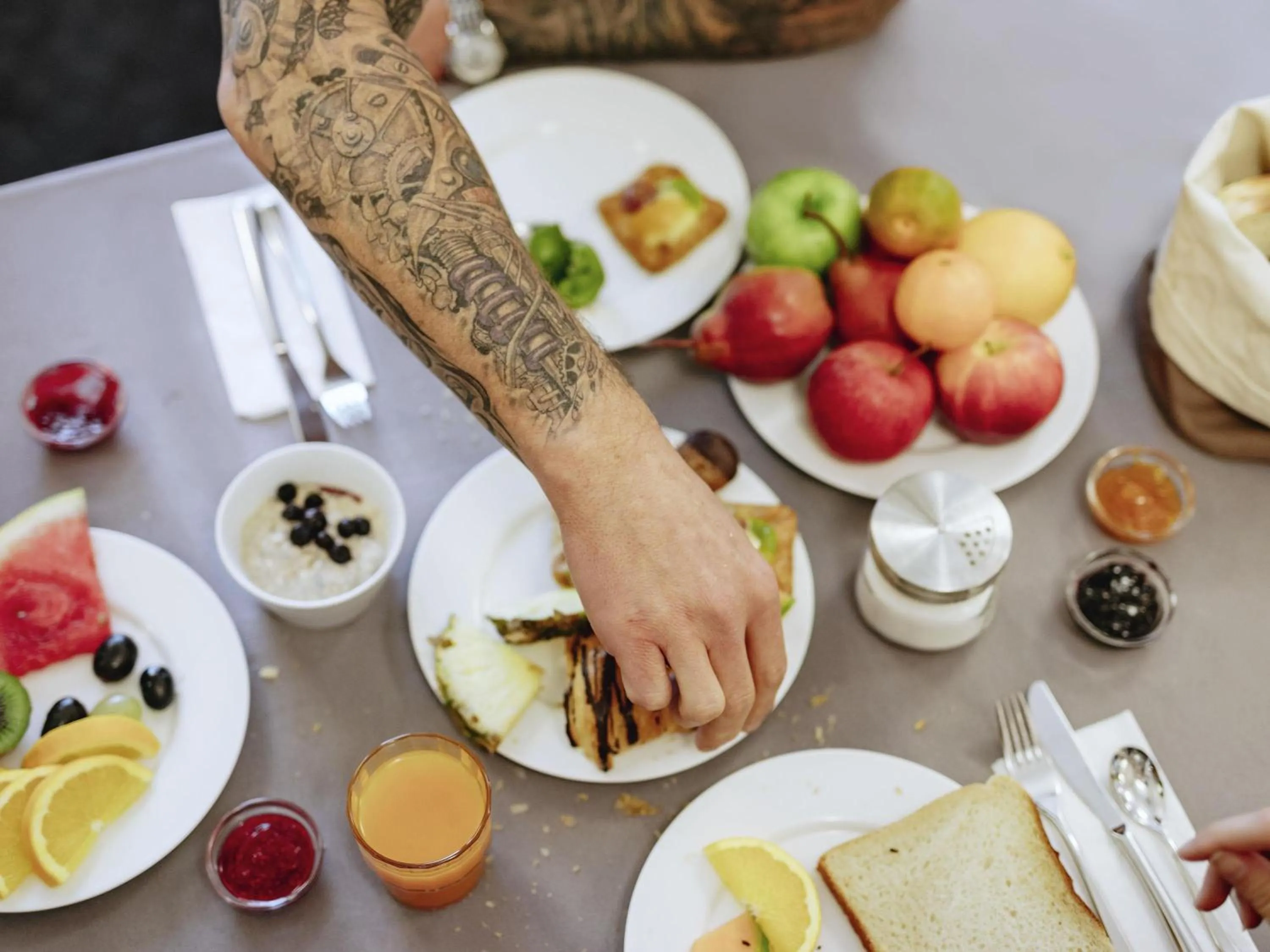 Breakfast in Mercure Hotel Severinshof Köln City