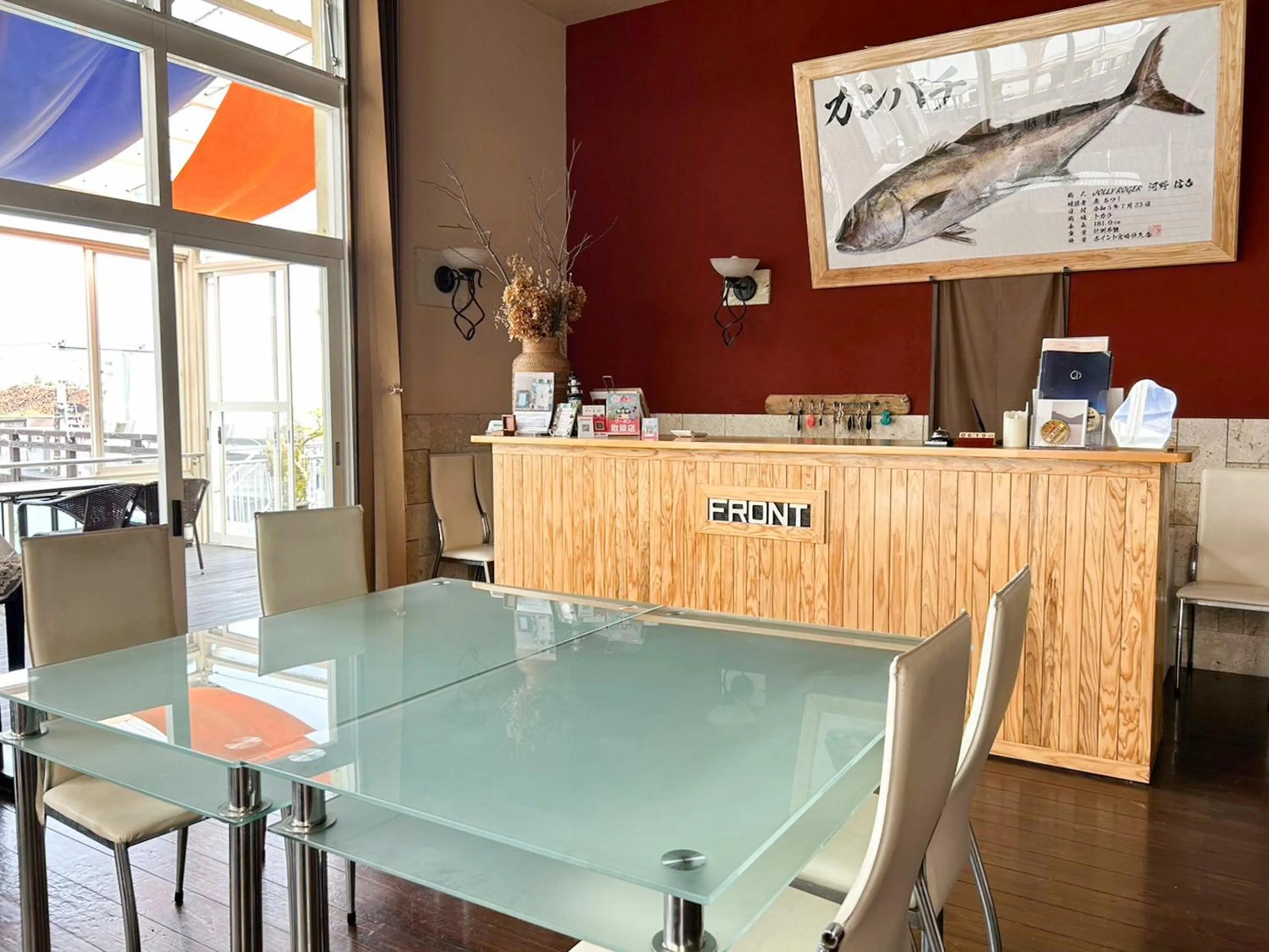 Area and facilities in Calm Lanai Harbor