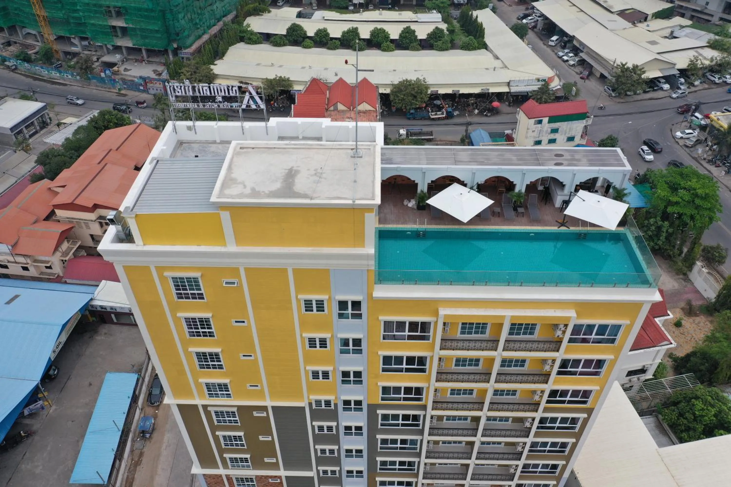 Bird's eye view in TK VIEW HOTEL & APARTMENT