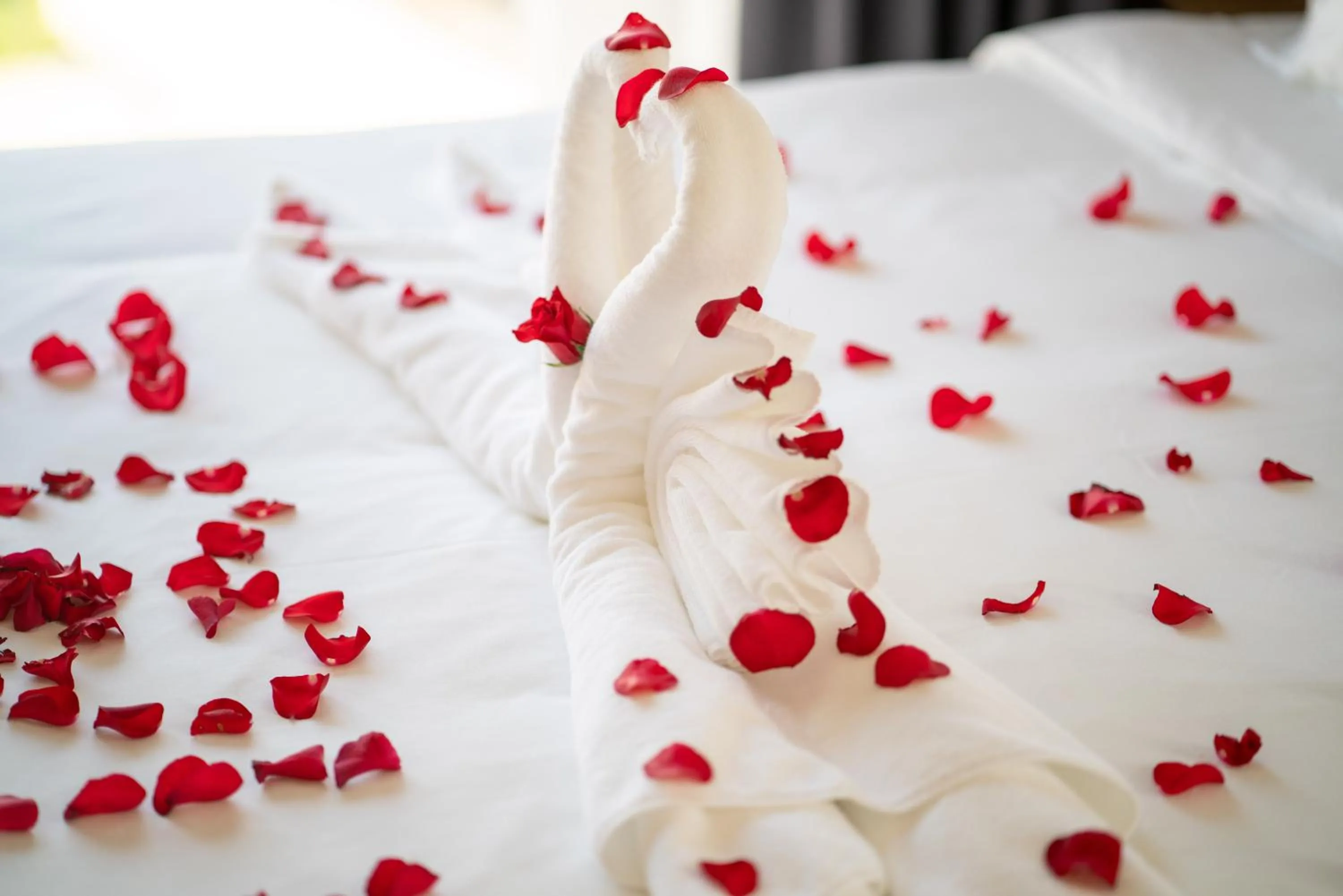 Bed in TK VIEW HOTEL & APARTMENT