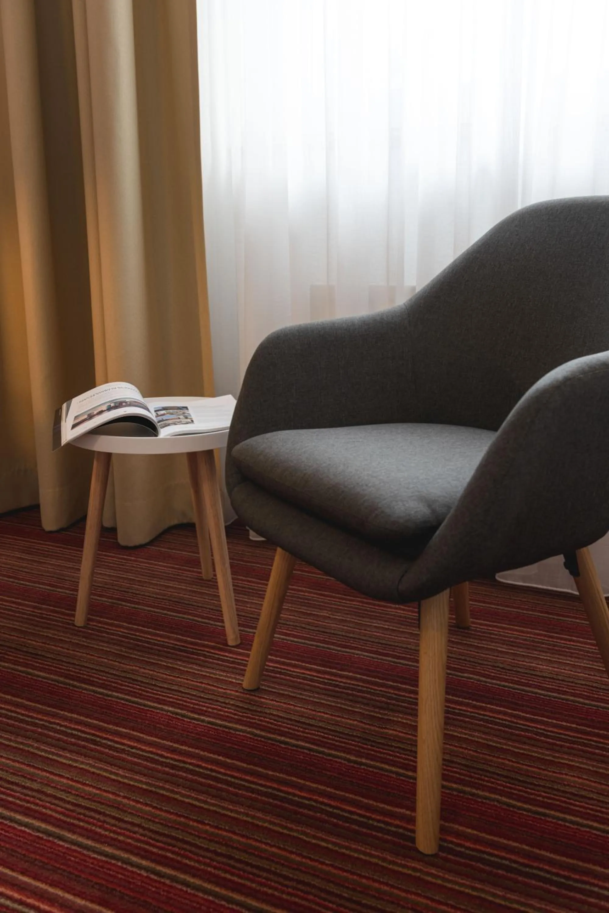 Seating area in Hotel Astra