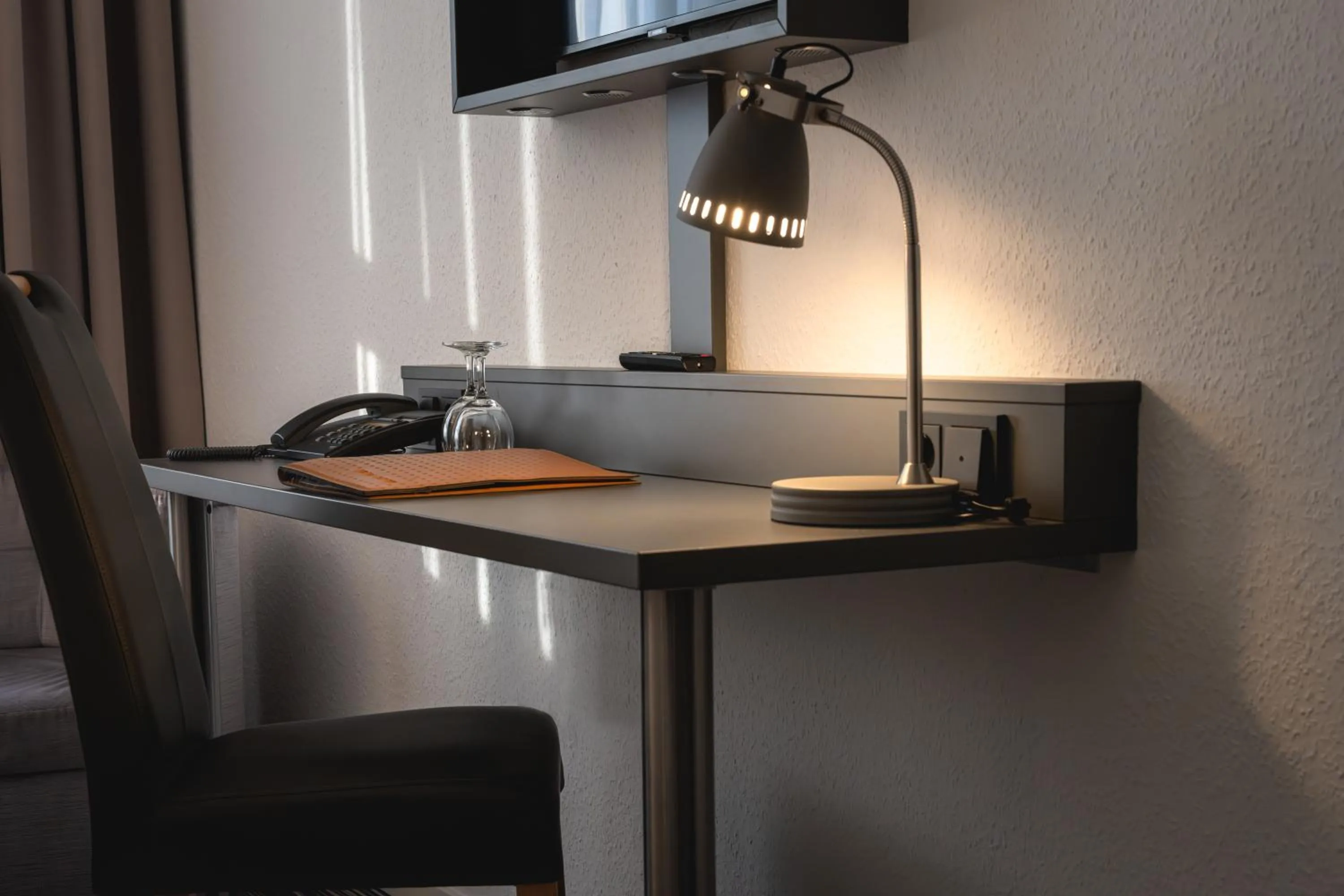 Seating area in Hotel Astra